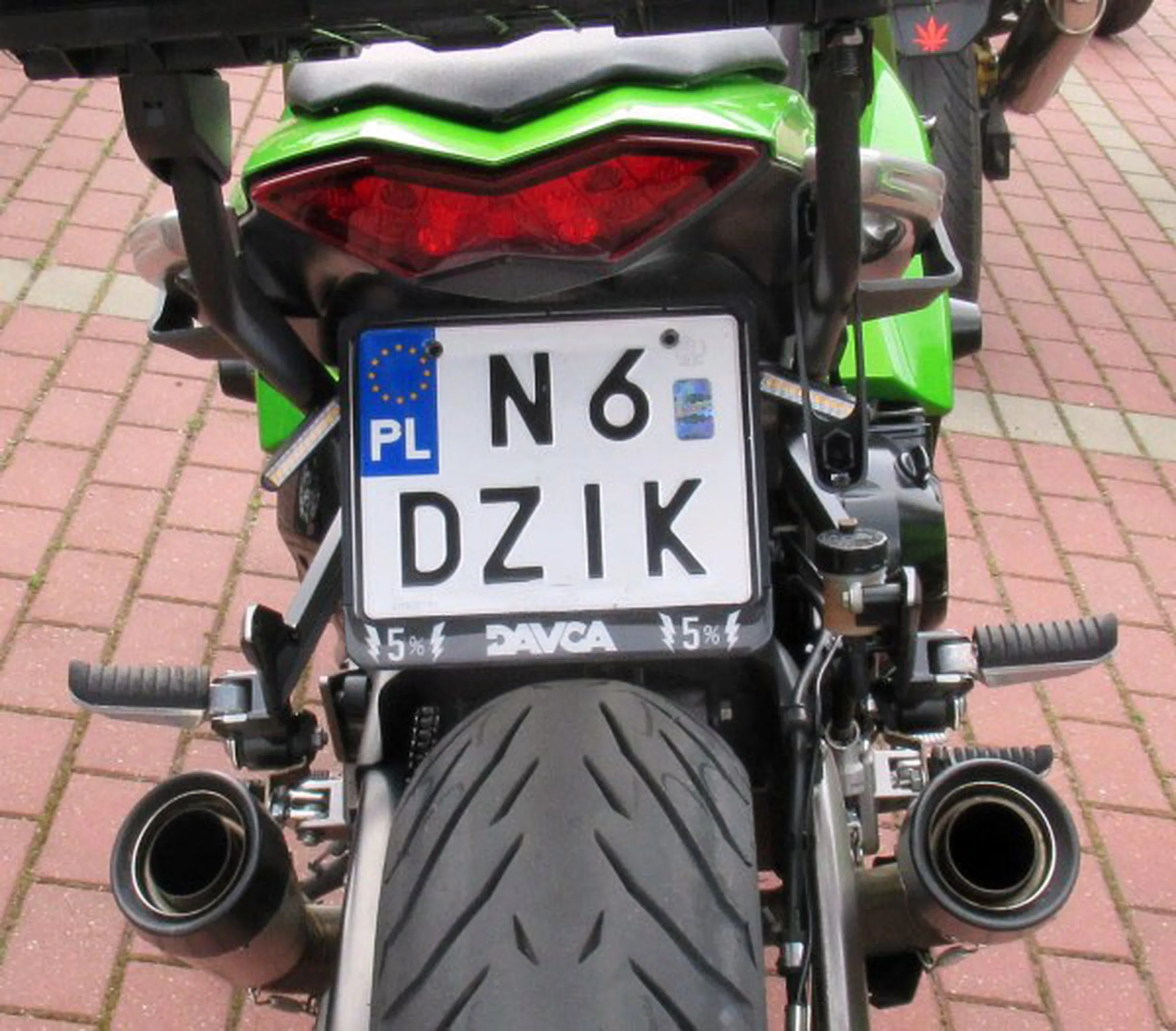 Fajny numer, blacha N6 DZIK