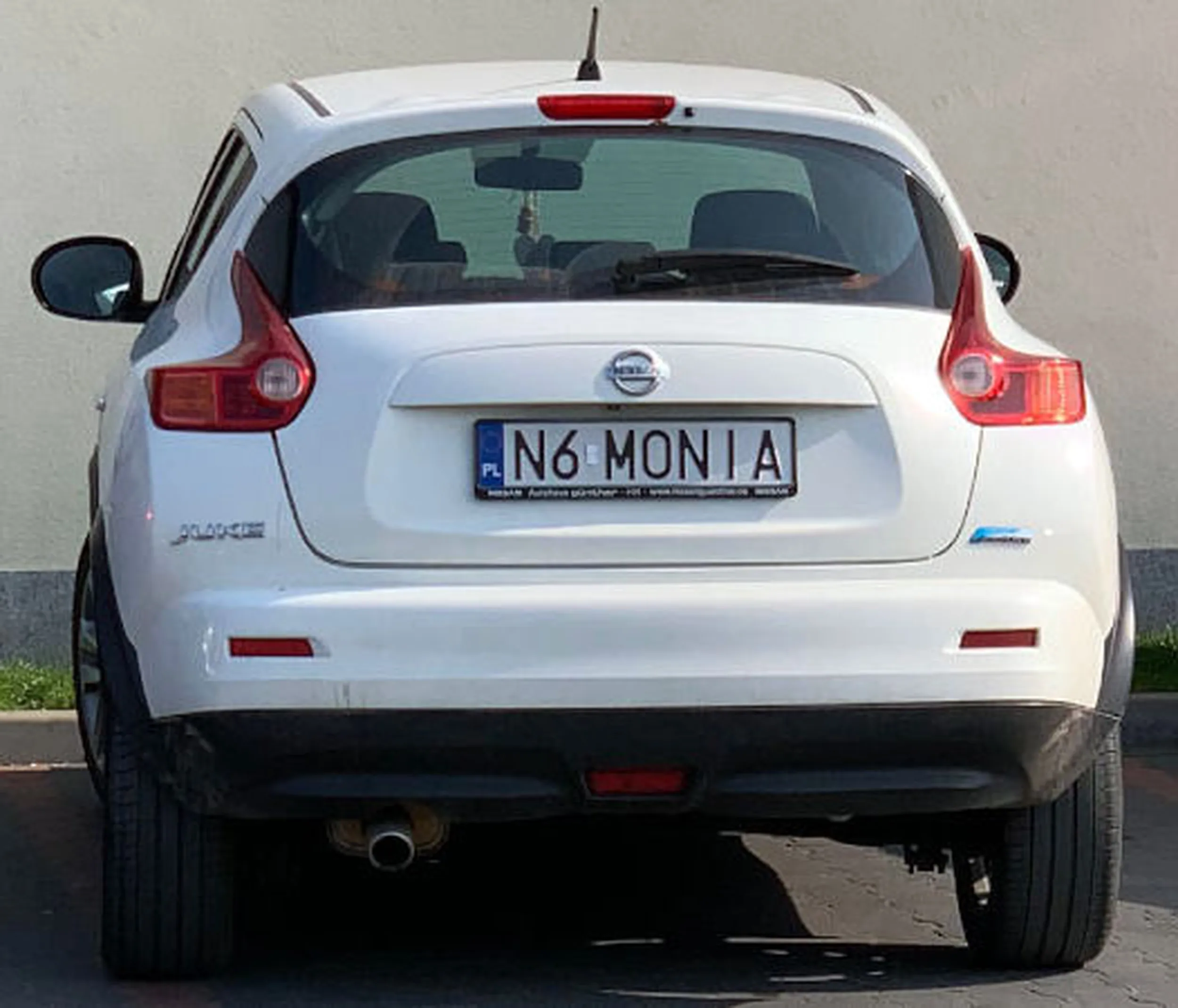 Fajny numer, blacha N6 MONIA