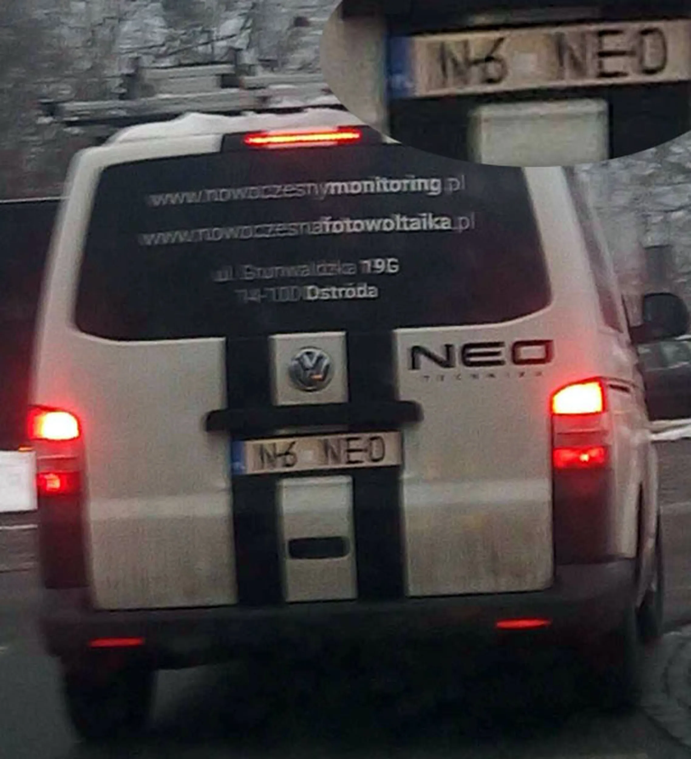 Fajny numer, blacha N6 NEO