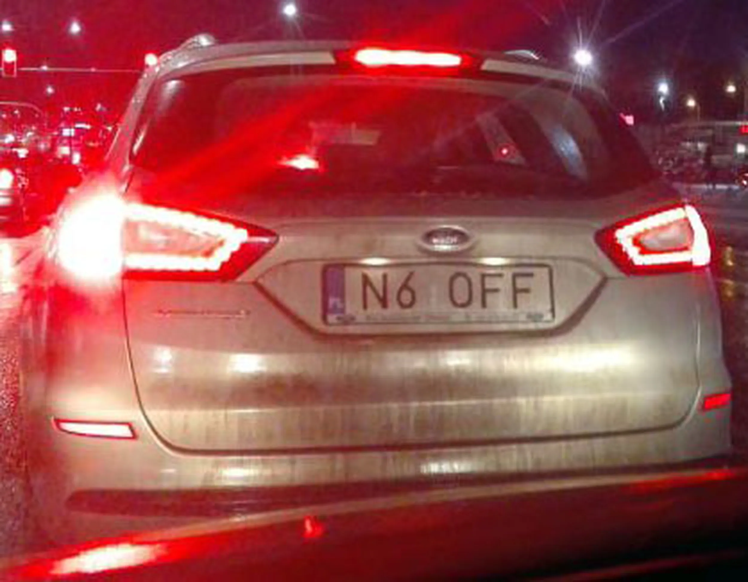 Fajny numer, blacha N6 OFF