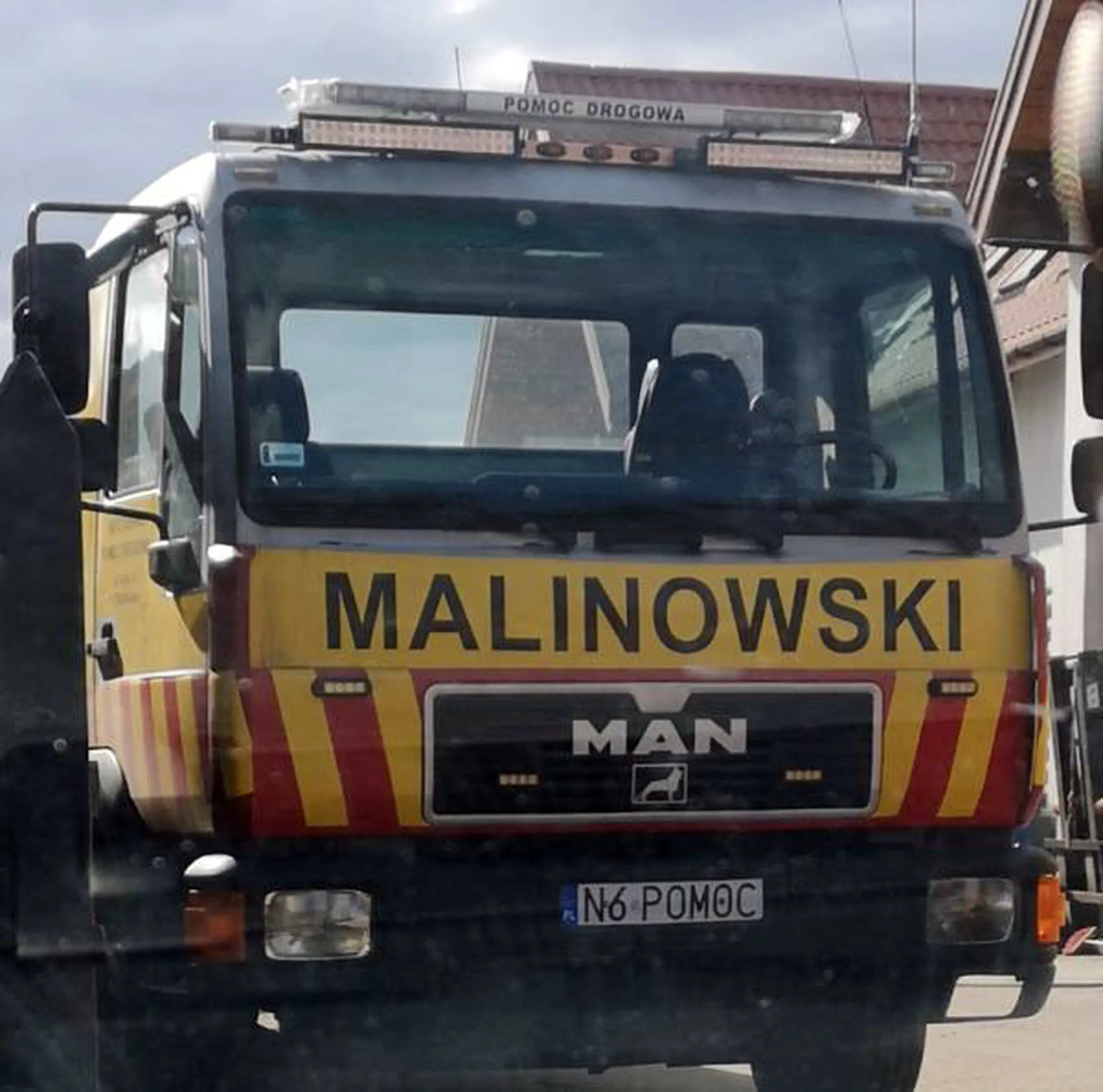 Fajny numer, blacha N6 POMOC