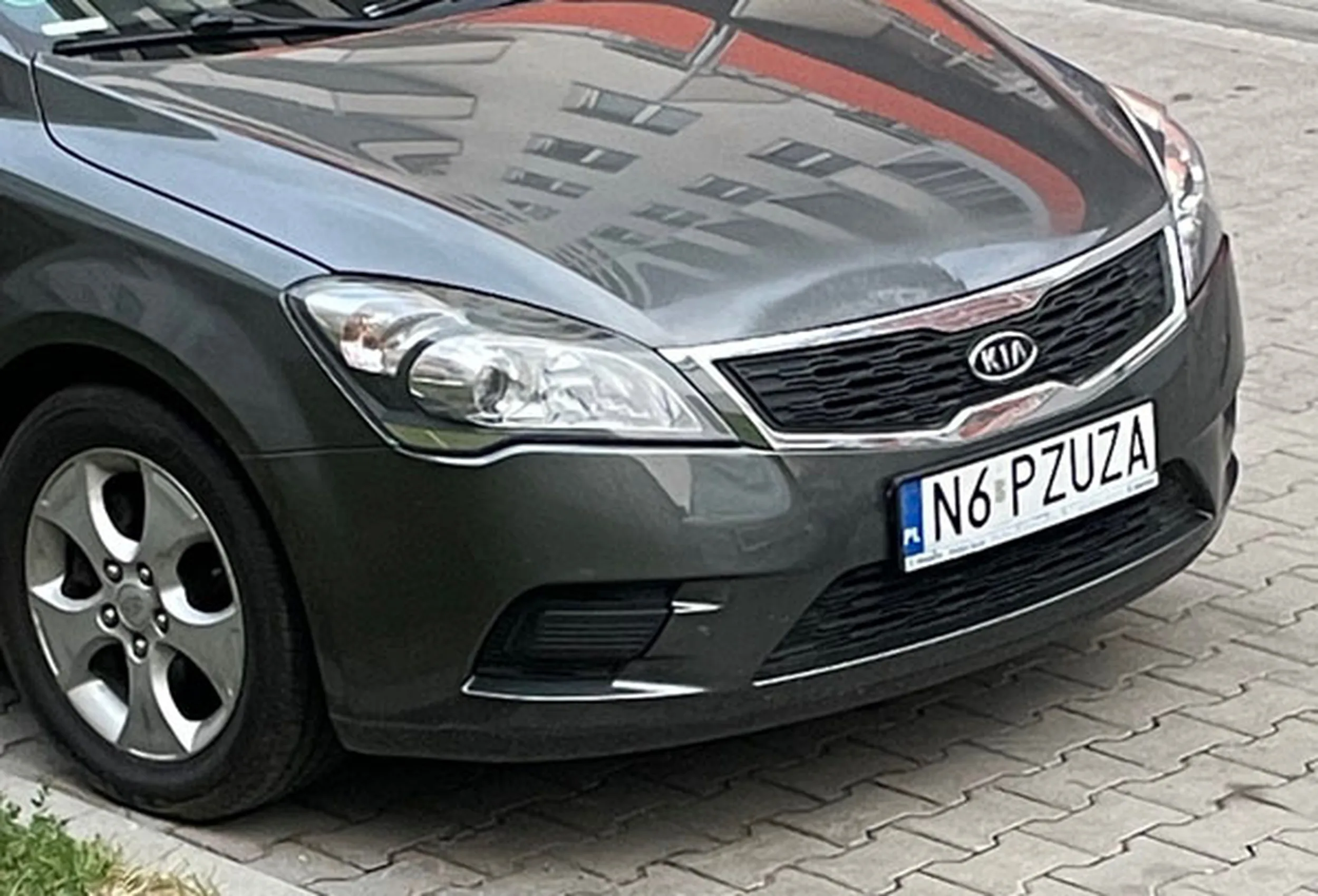 Fajny numer, blacha N6 PZUZA