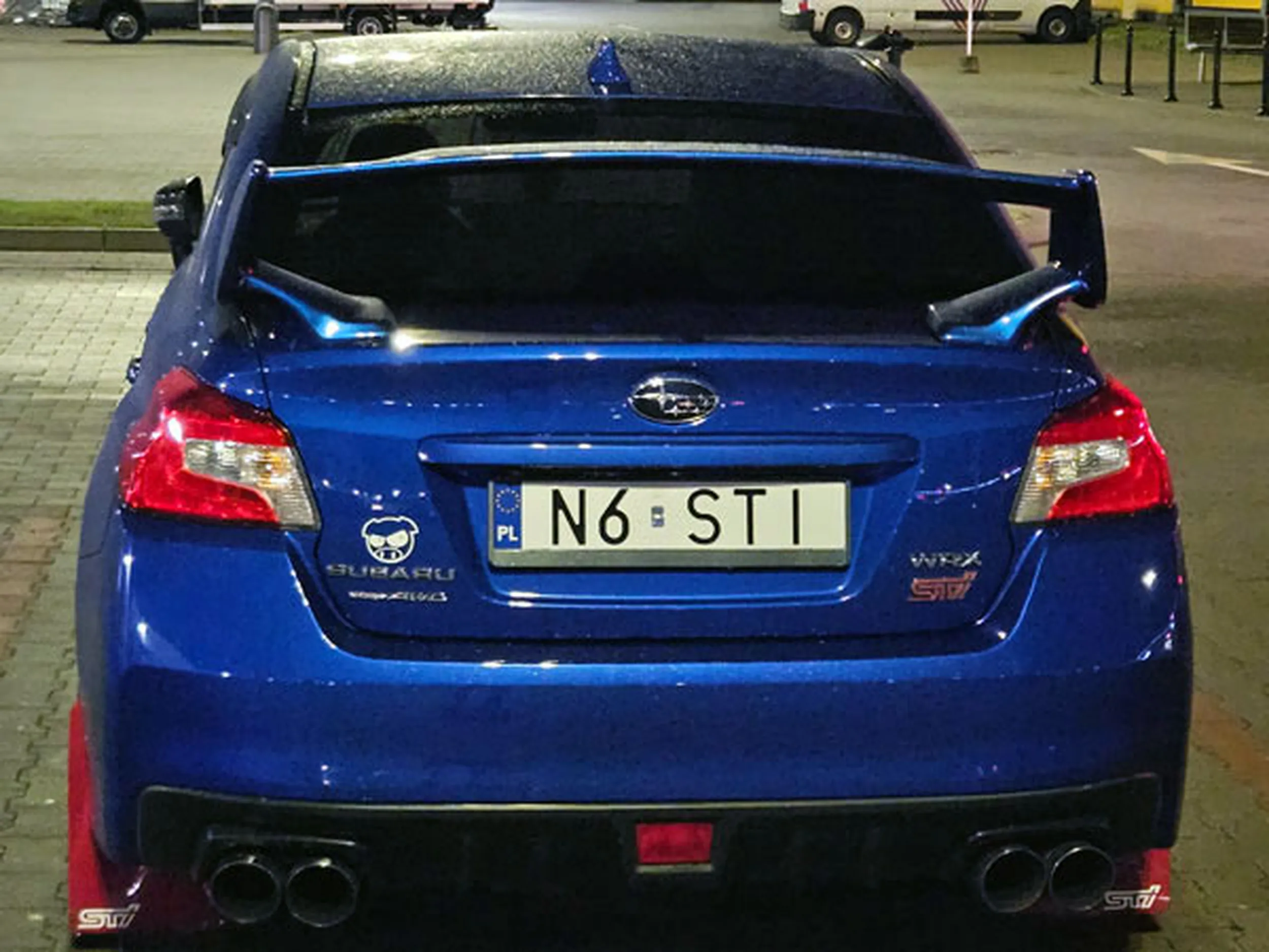 Fajny numer, blacha N6 STI