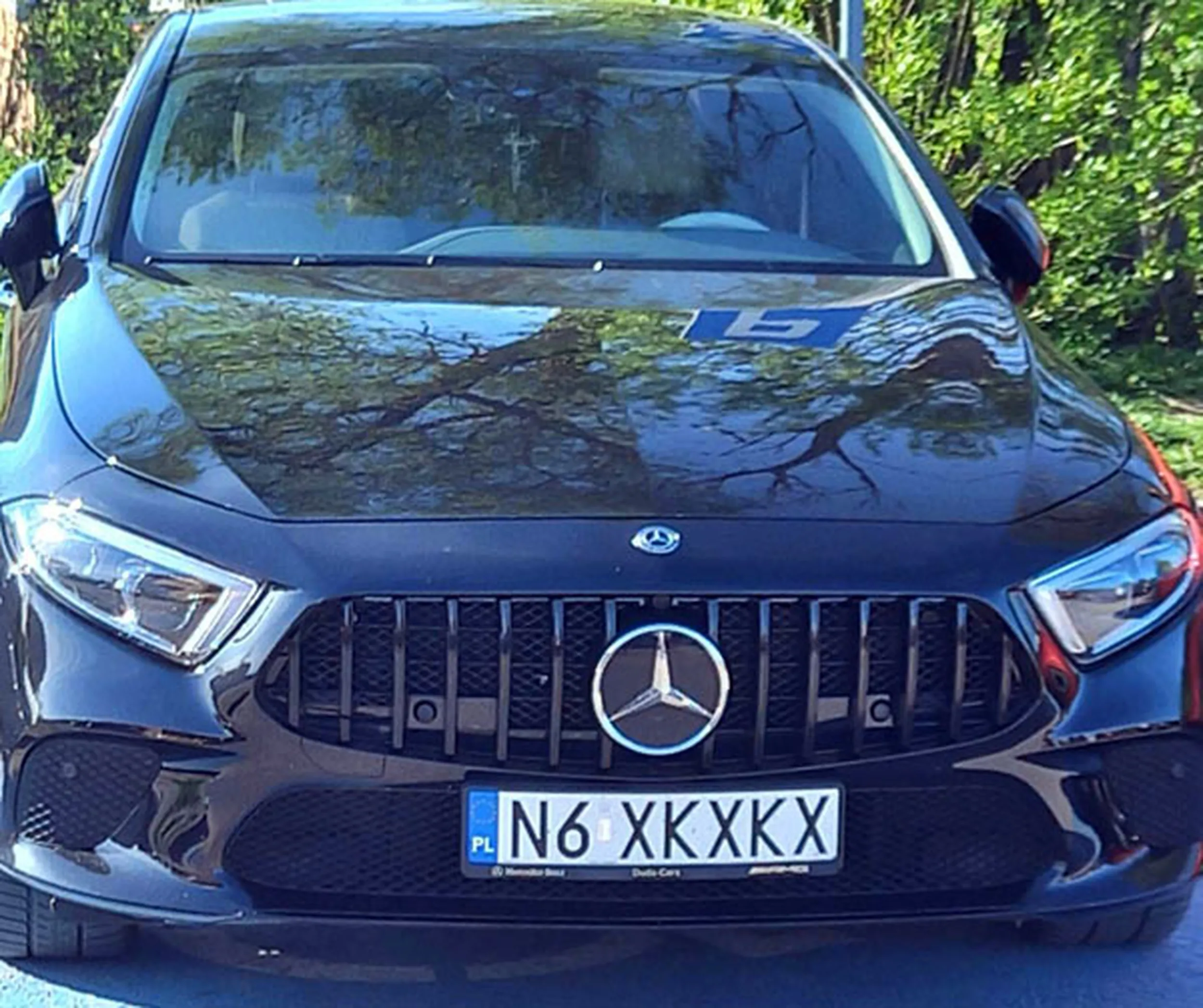 Fajny numer, blacha N6 XKXKX