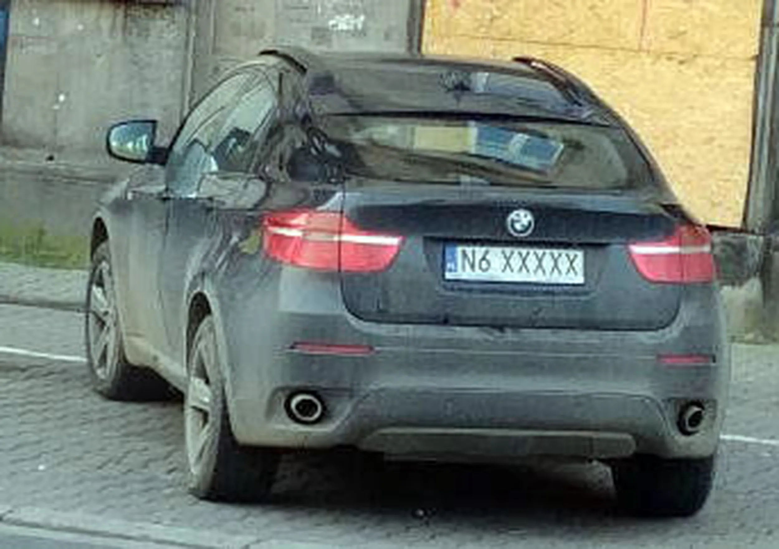 Fajny numer, blacha N6 XXXXX