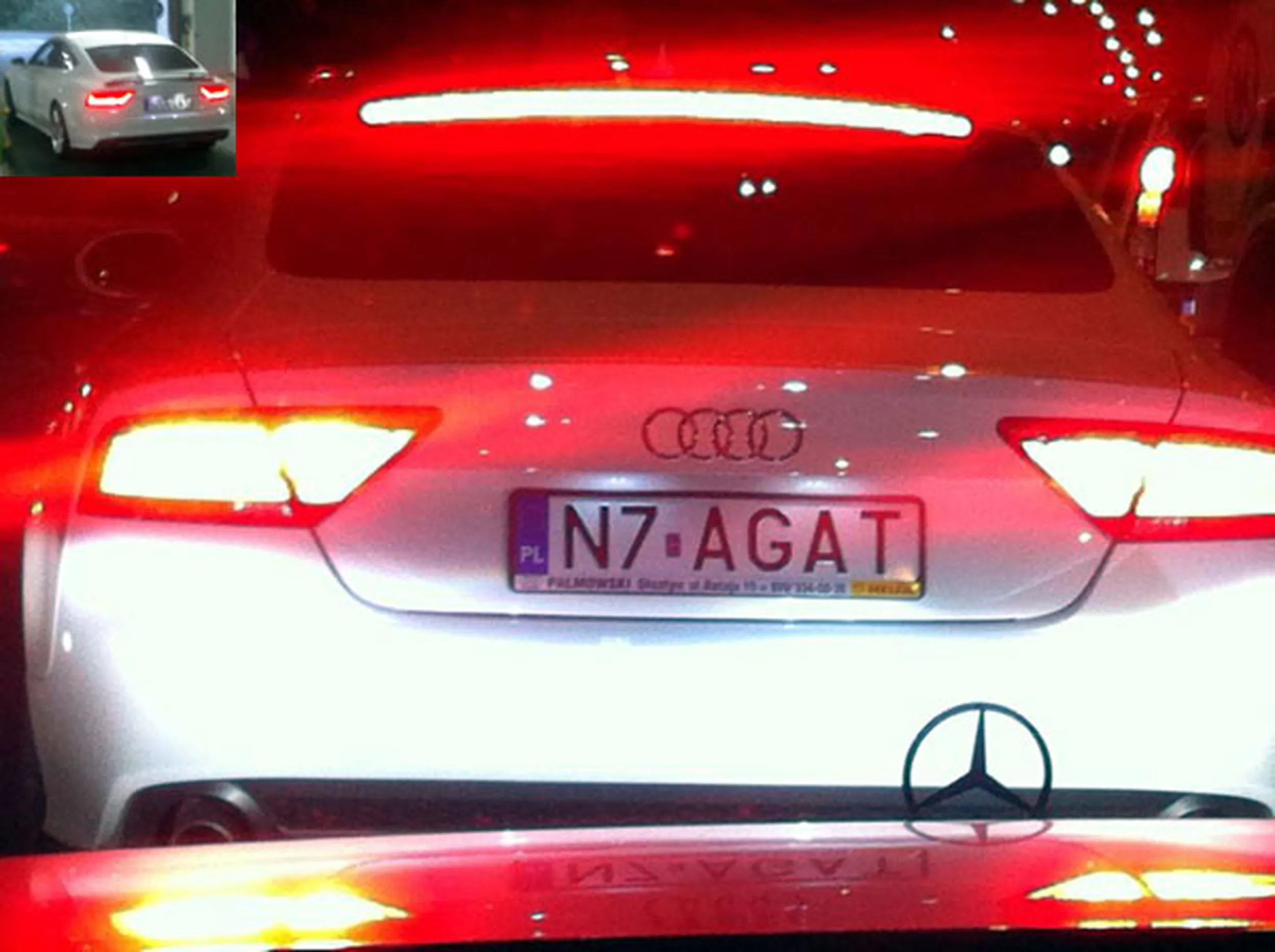 Fajny numer, blacha N7 AGAT