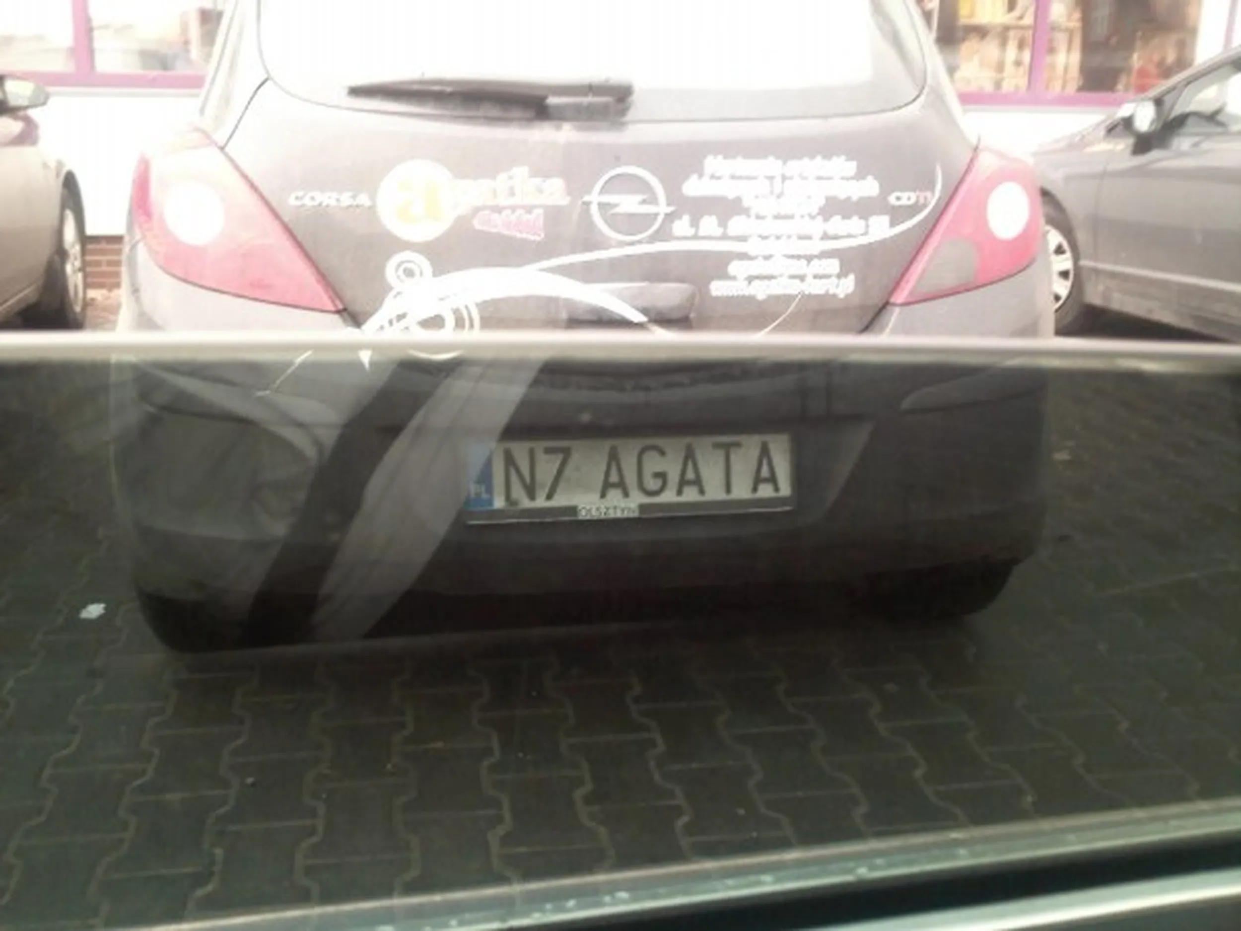 Fajny numer, blacha N7 AGATA