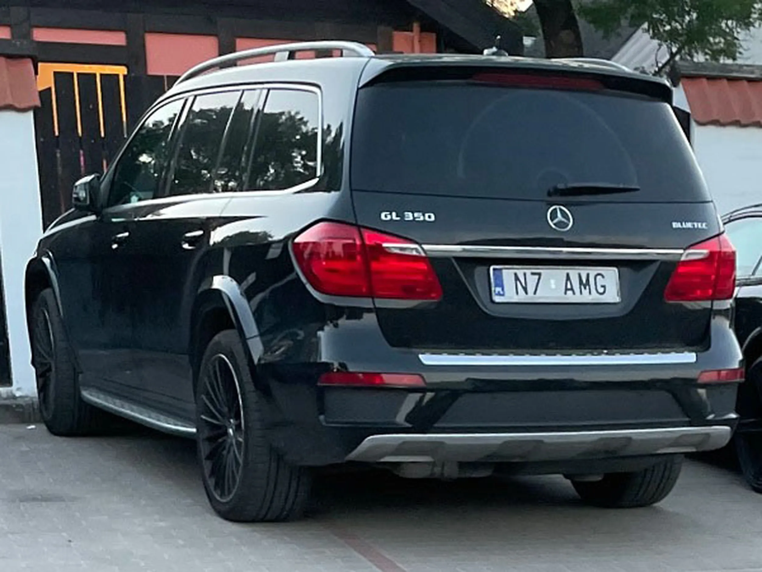 Fajny numer, blacha N7 AMG