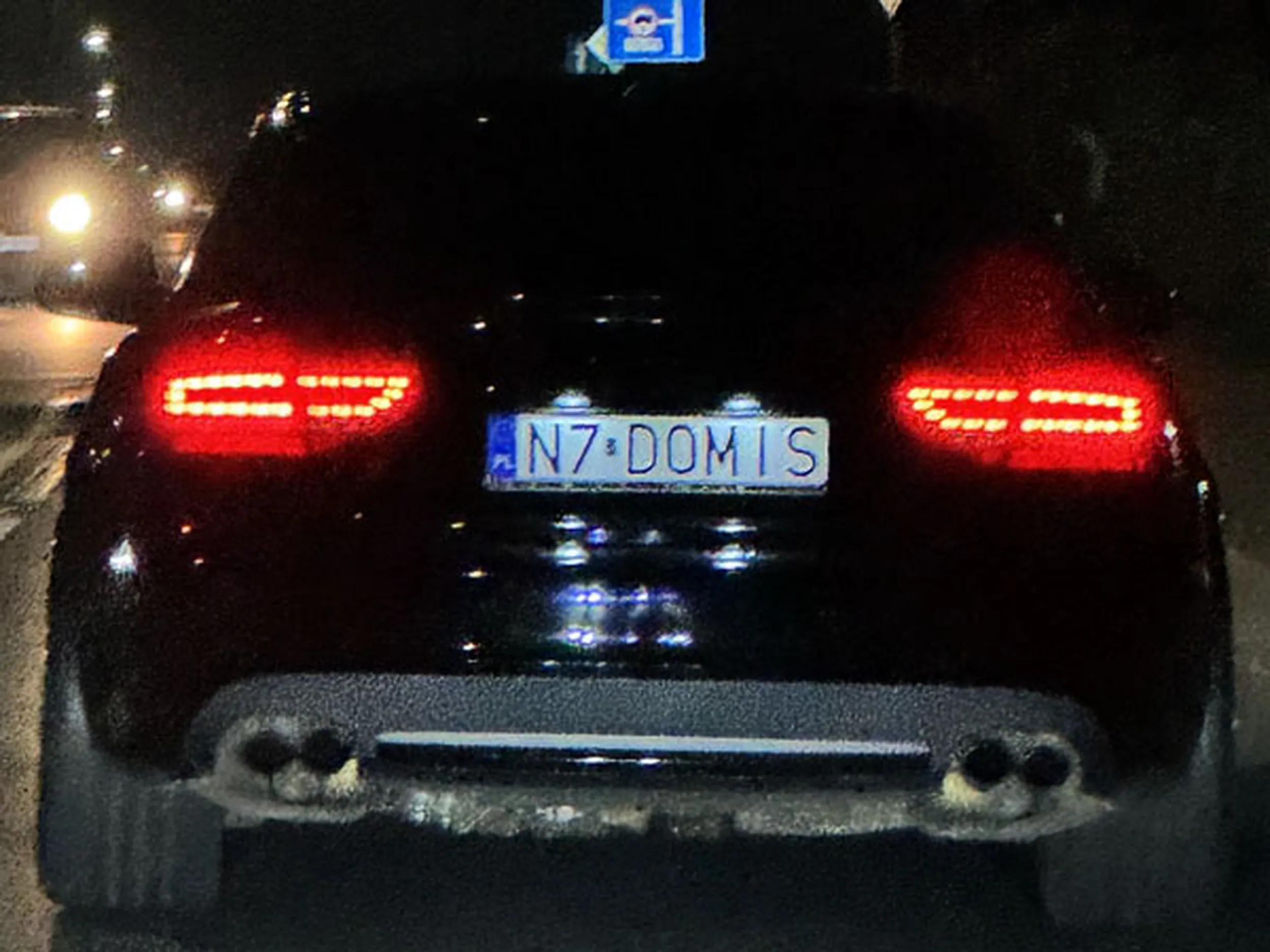 Fajny numer, blacha N7 DOMIS