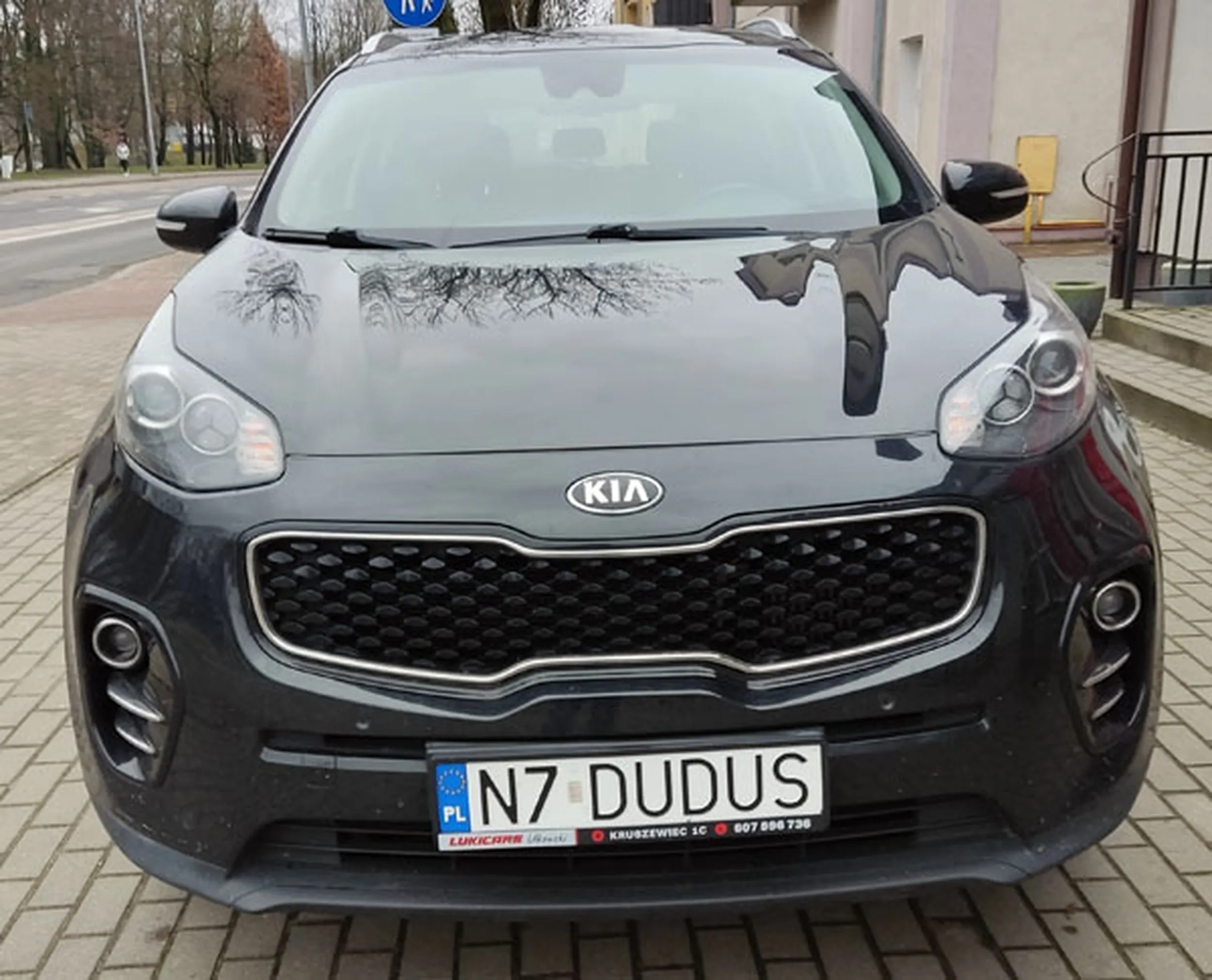 Fajny numer, blacha N7 DUDUS