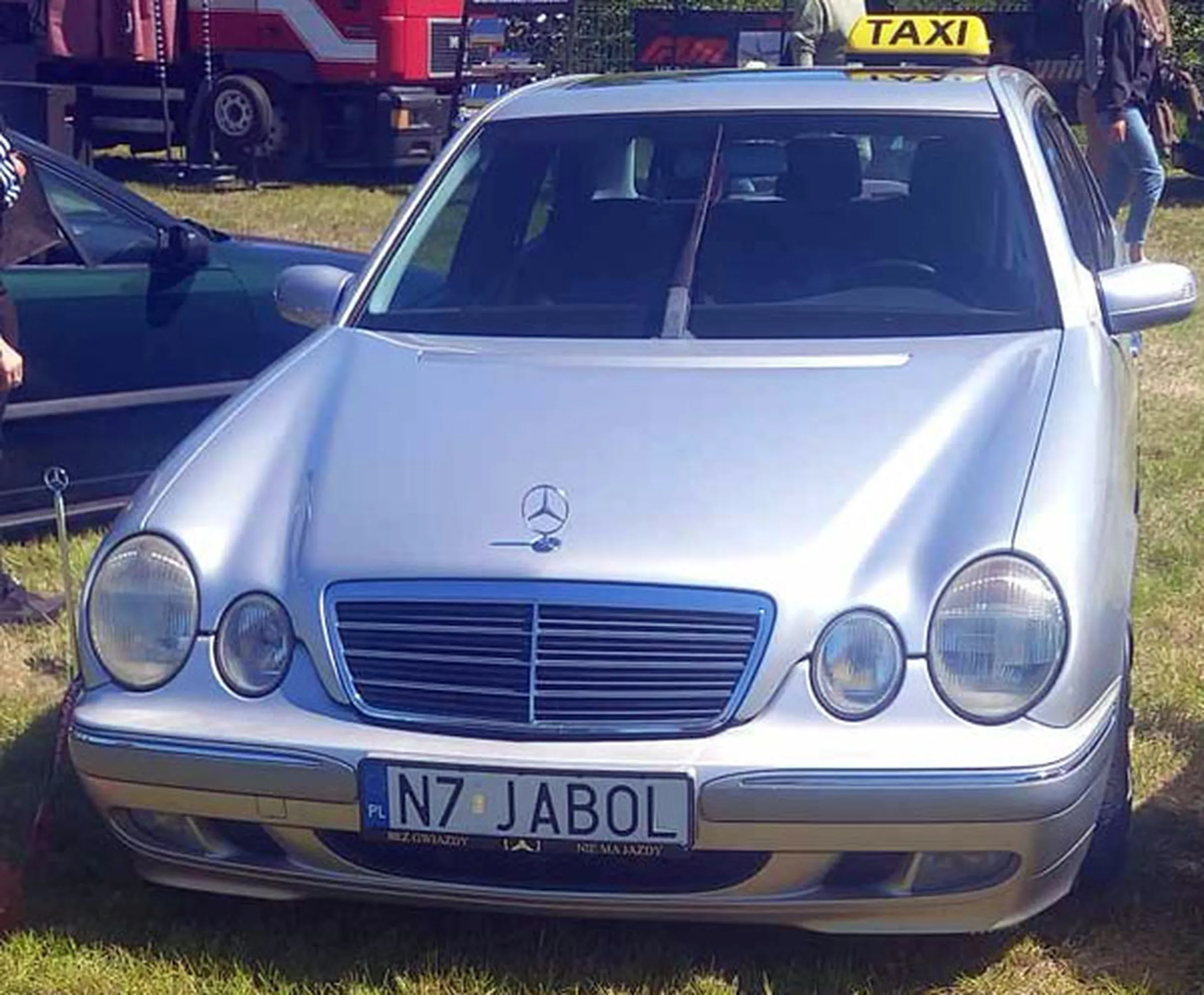 Fajny numer, blacha N7 JABOL