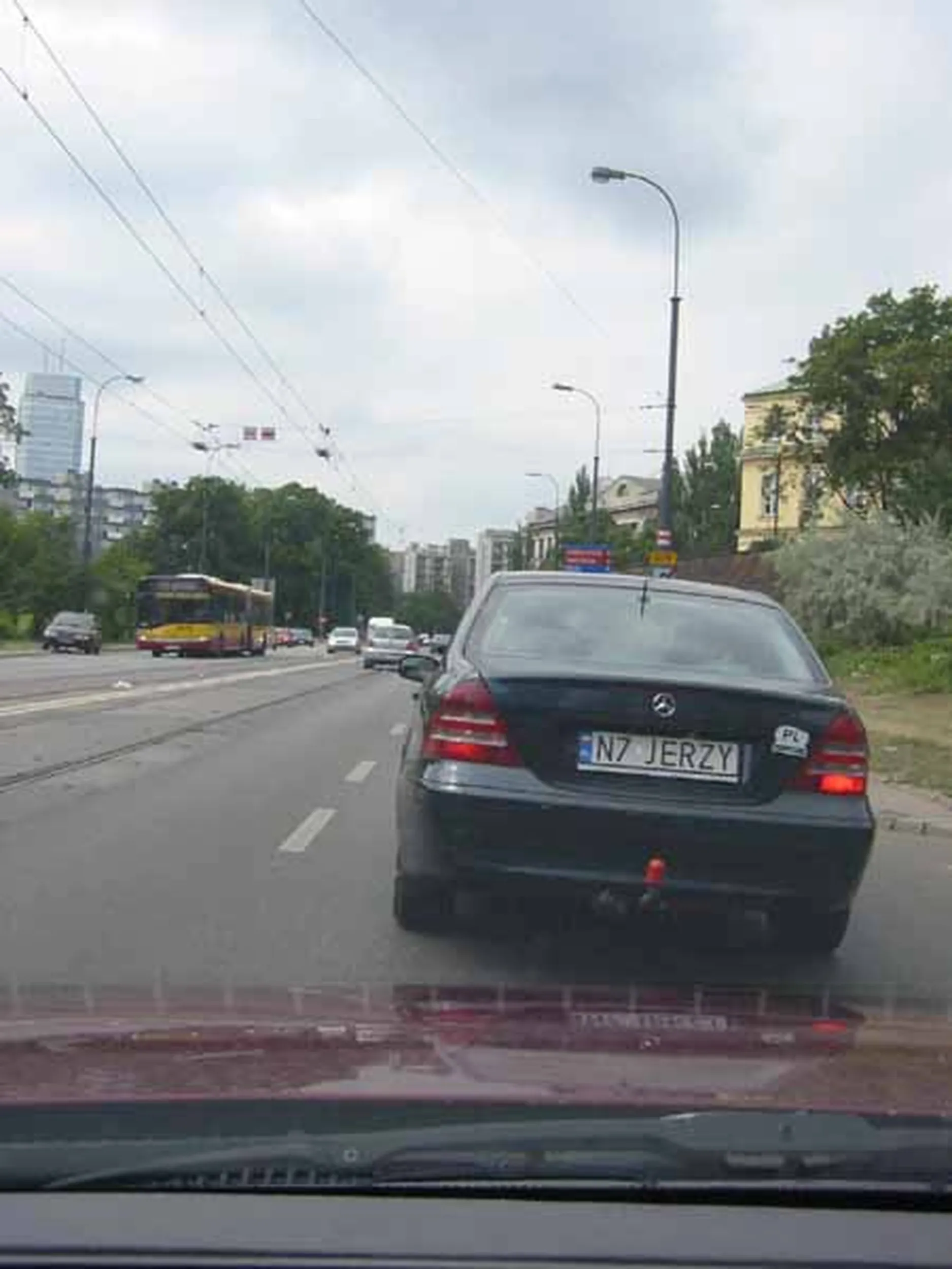 Fajny numer, blacha N7 JERZY