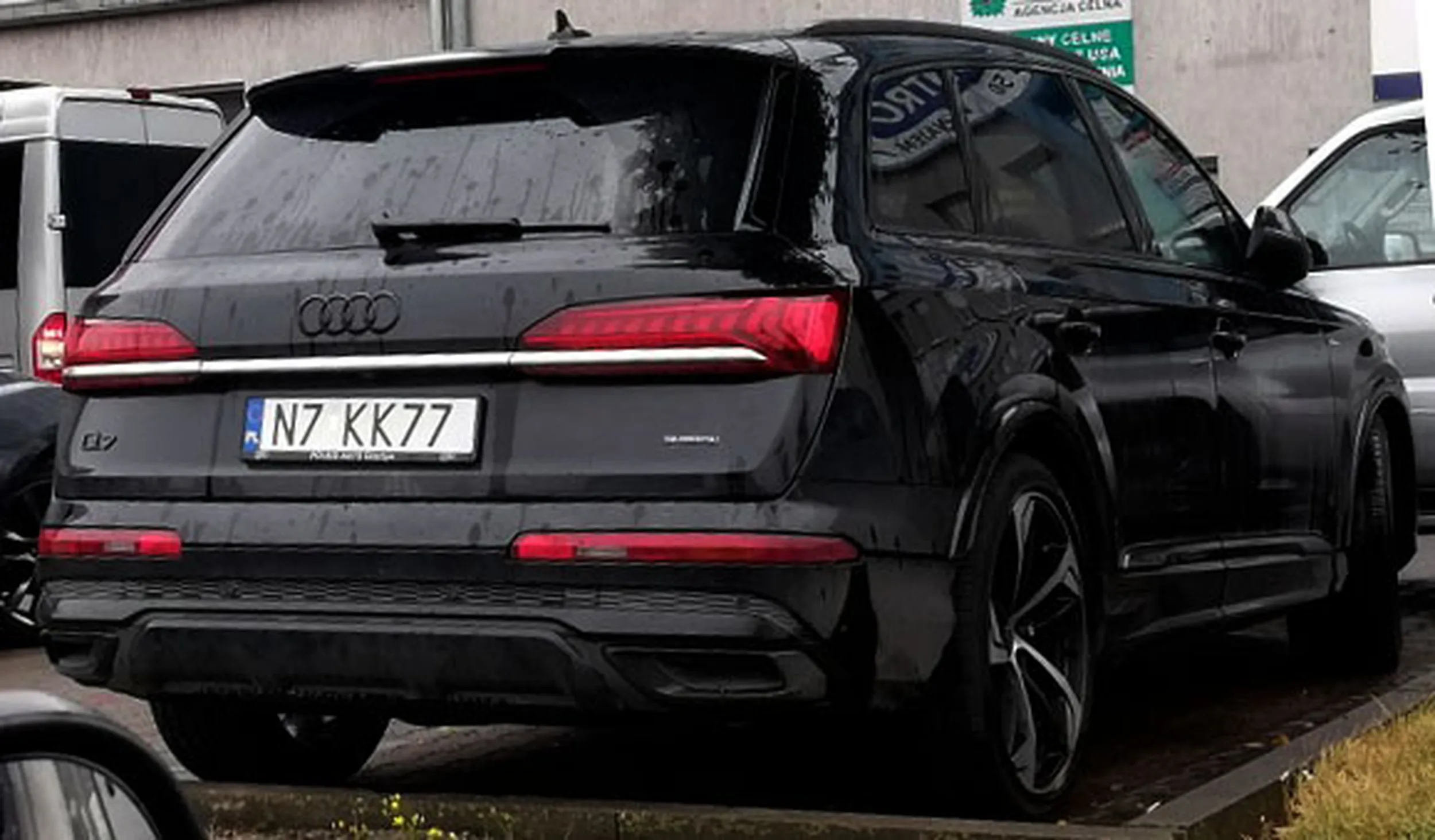 Fajny numer, blacha N7 KK77