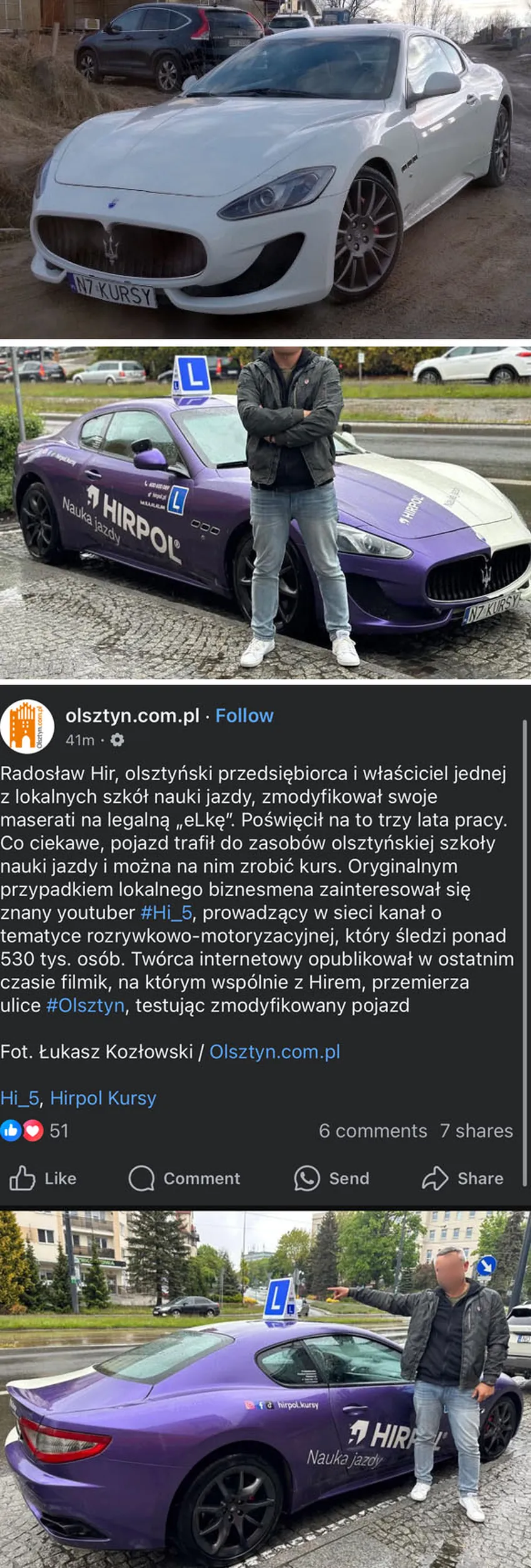 Fajny numer, blacha N7 KURSY