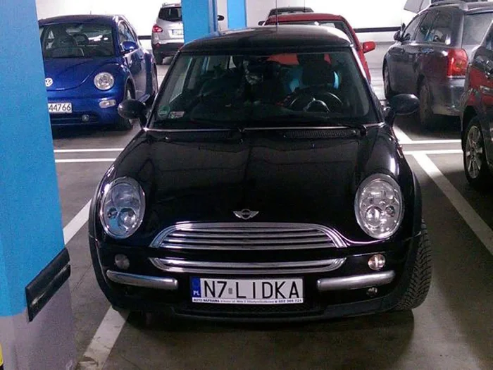 Fajny numer, blacha N7 LIDKA