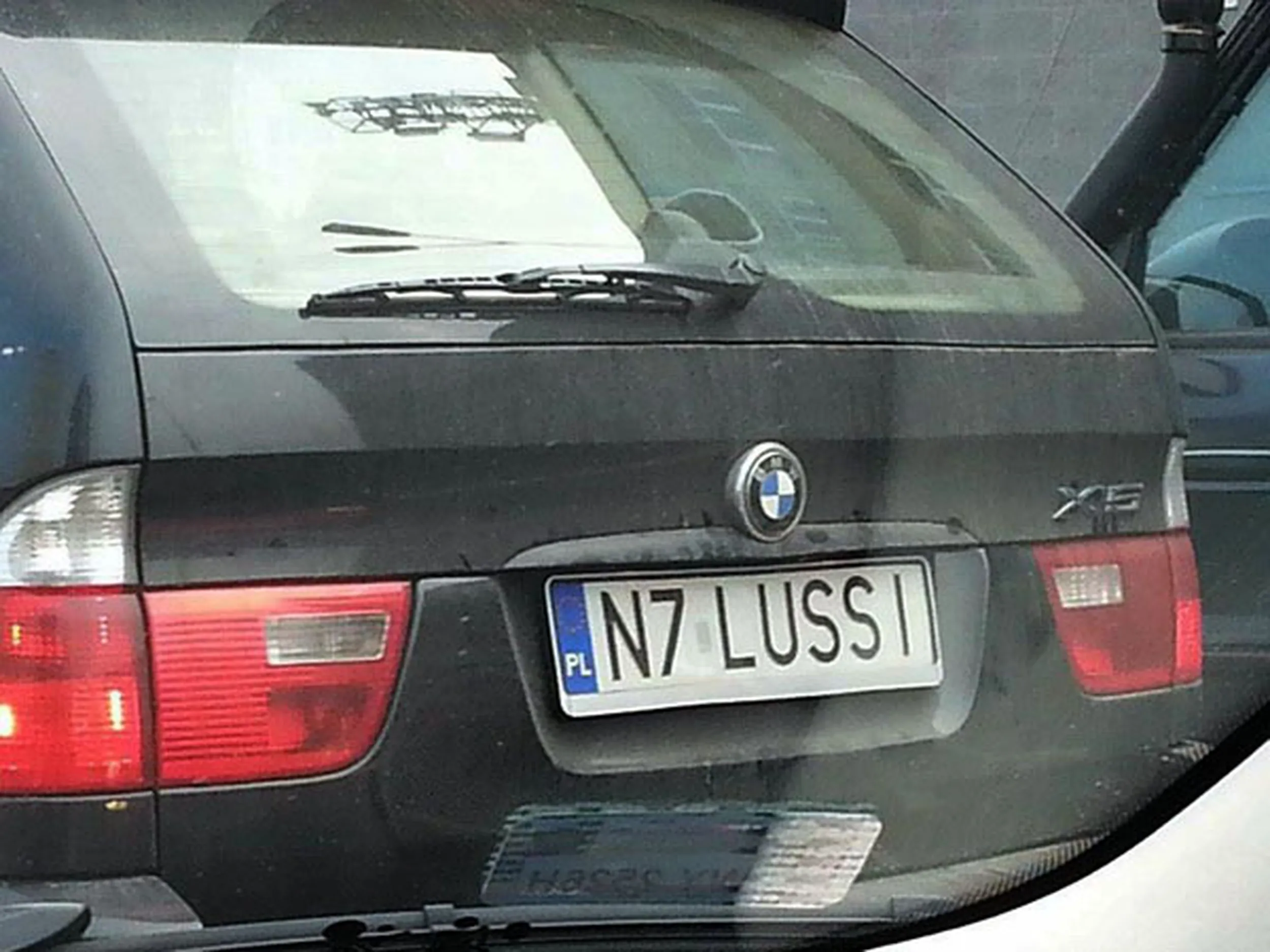 Fajny numer, blacha N7 LUSSI