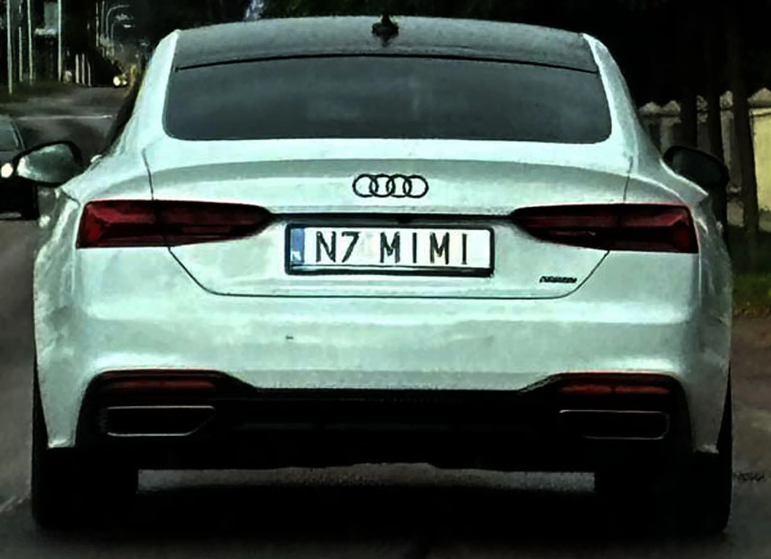 Fajny numer, blacha N7 MIMI