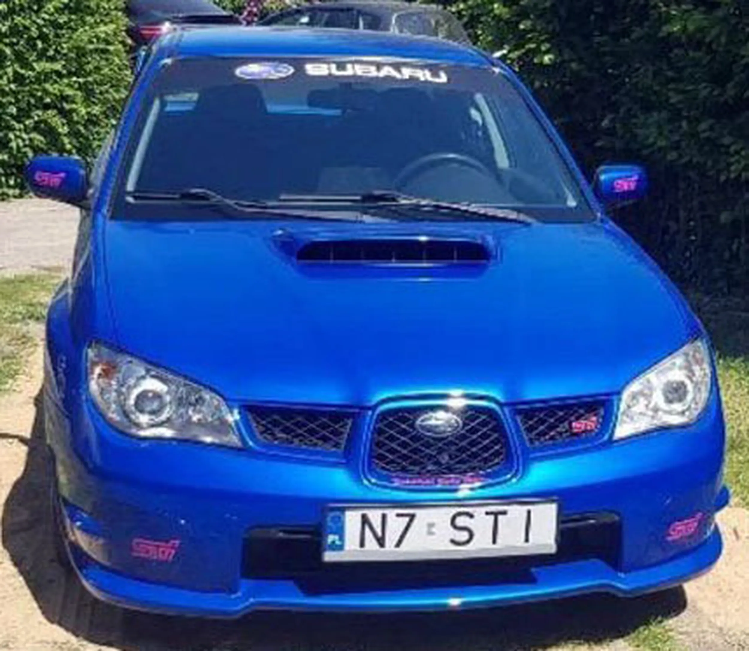 Fajny numer, blacha N7 STI