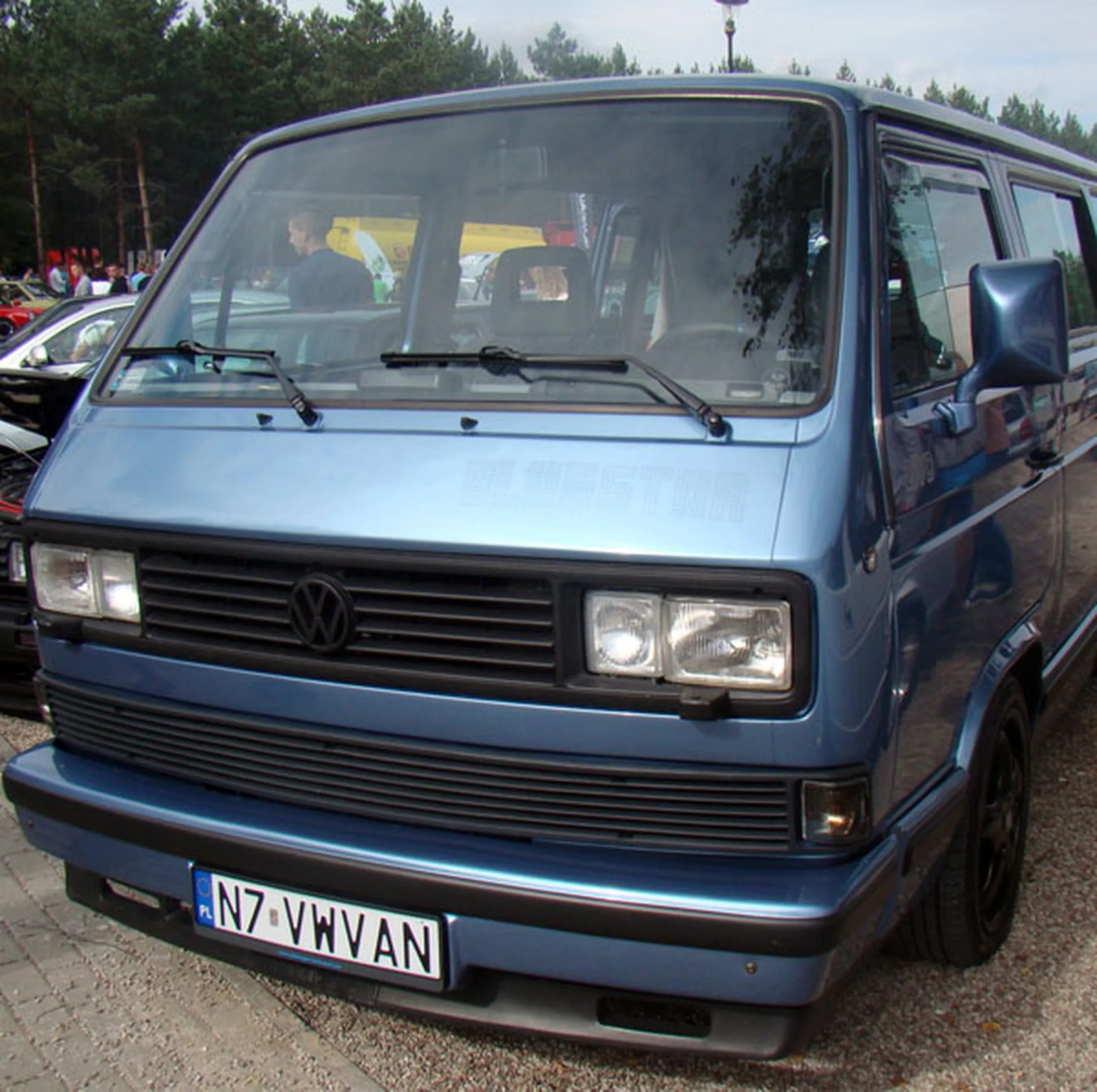Fajny numer, blacha N7 VWVAN