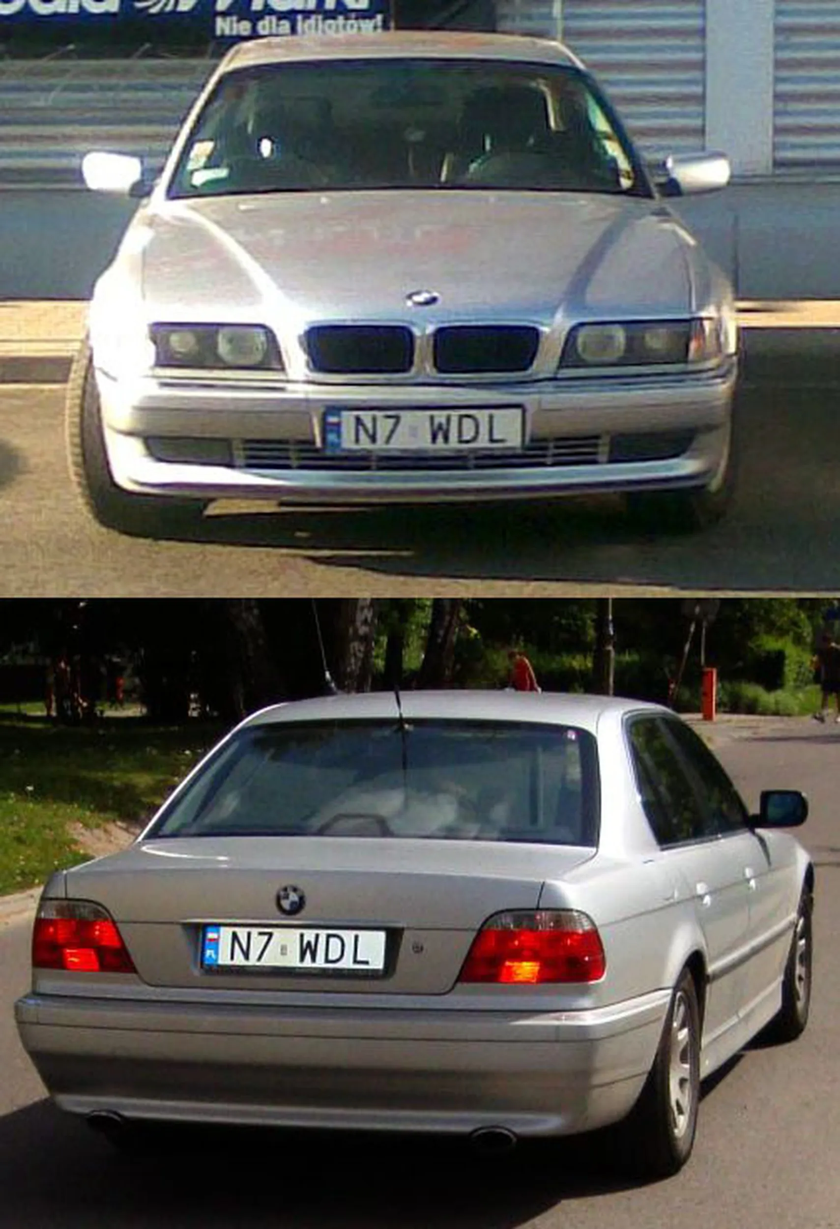 Fajny numer, blacha N7 WDL