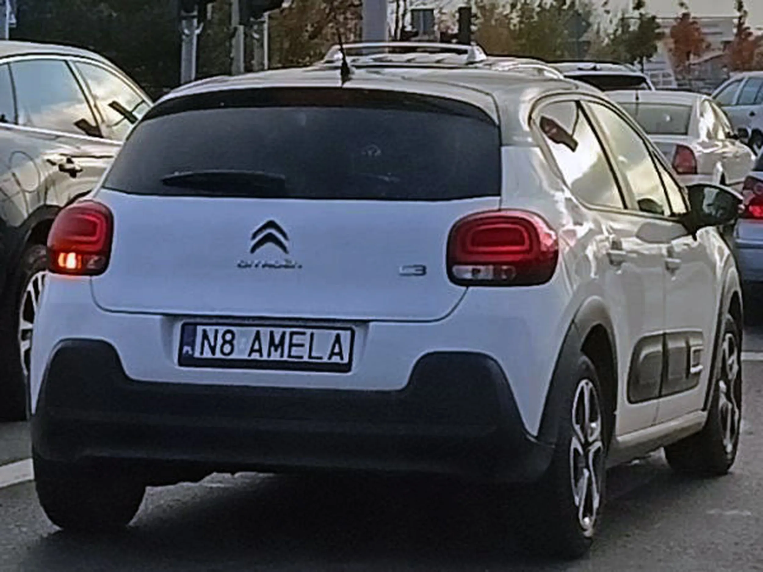 Fajny numer, blacha N8 AMELA