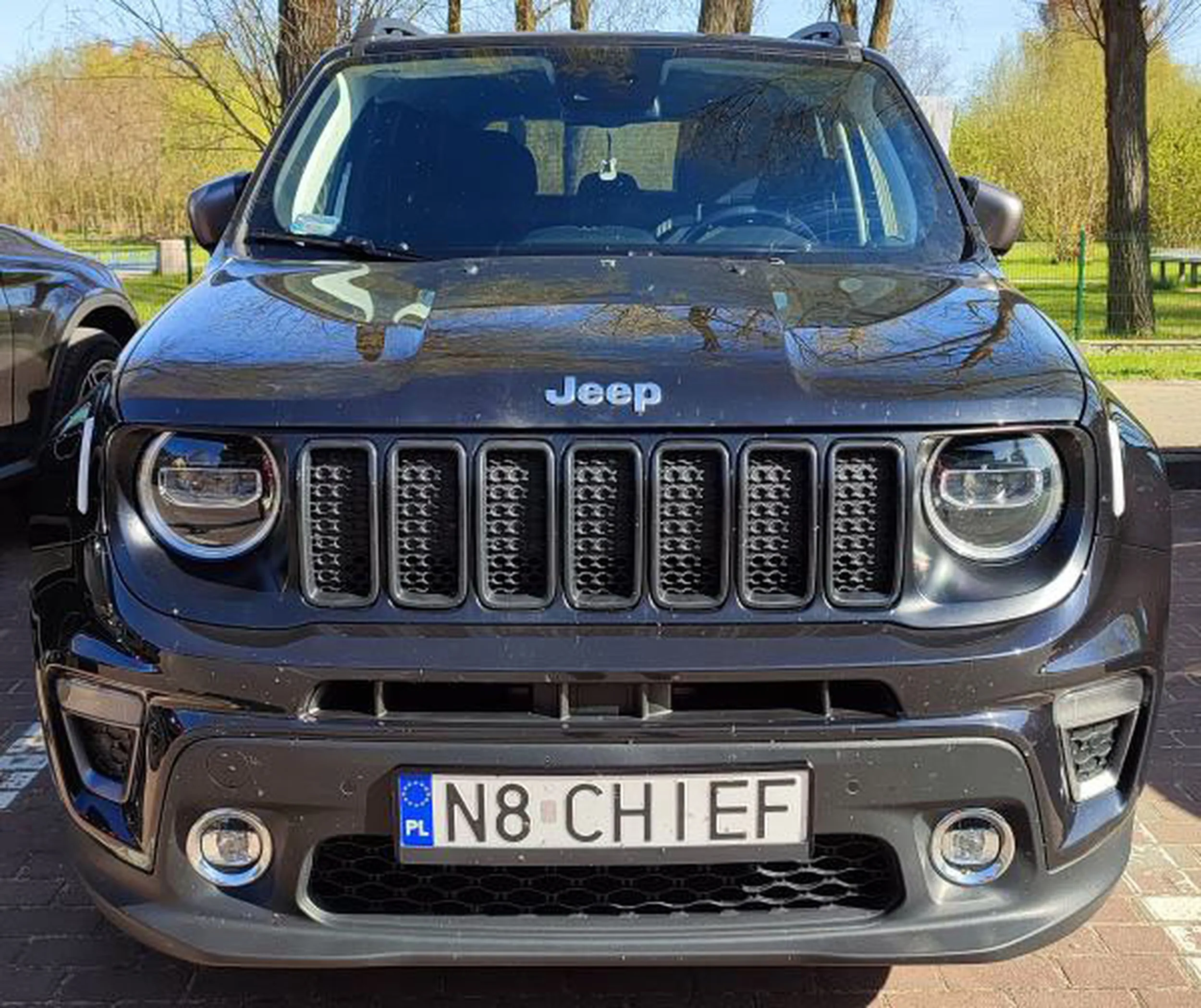Fajny numer, blacha N8 CHIEF