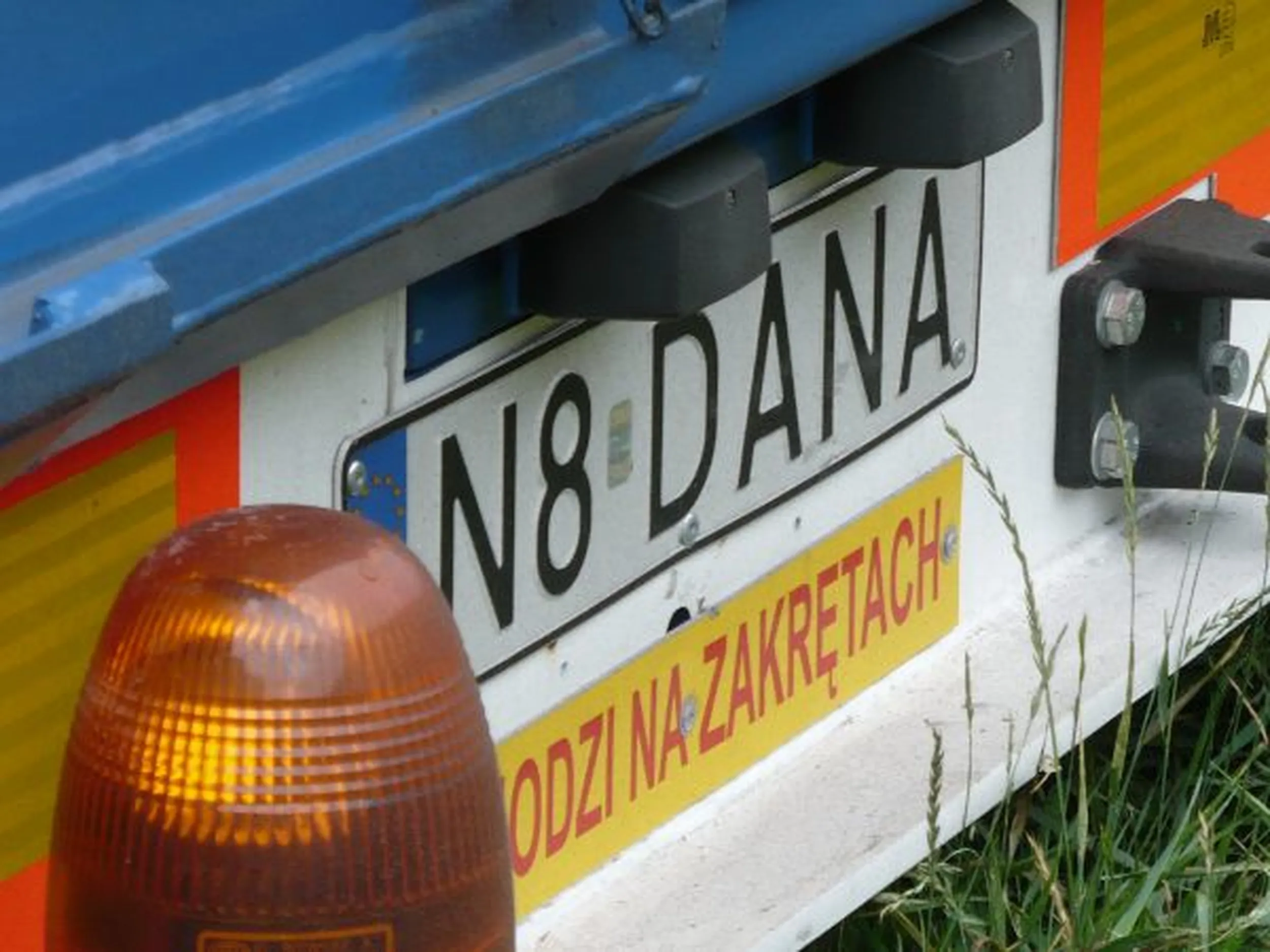 Fajny numer, blacha N8 DANA