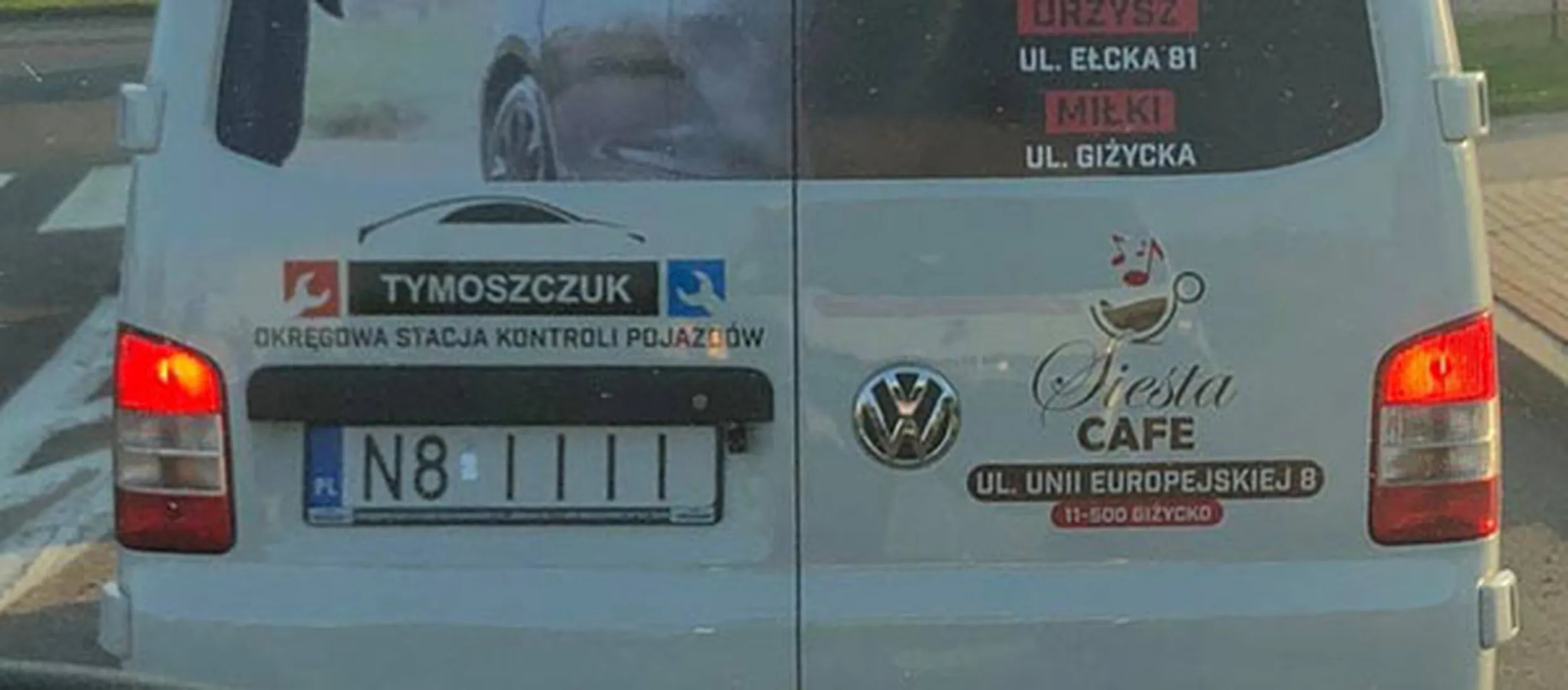 Fajny numer, blacha N8 IIII