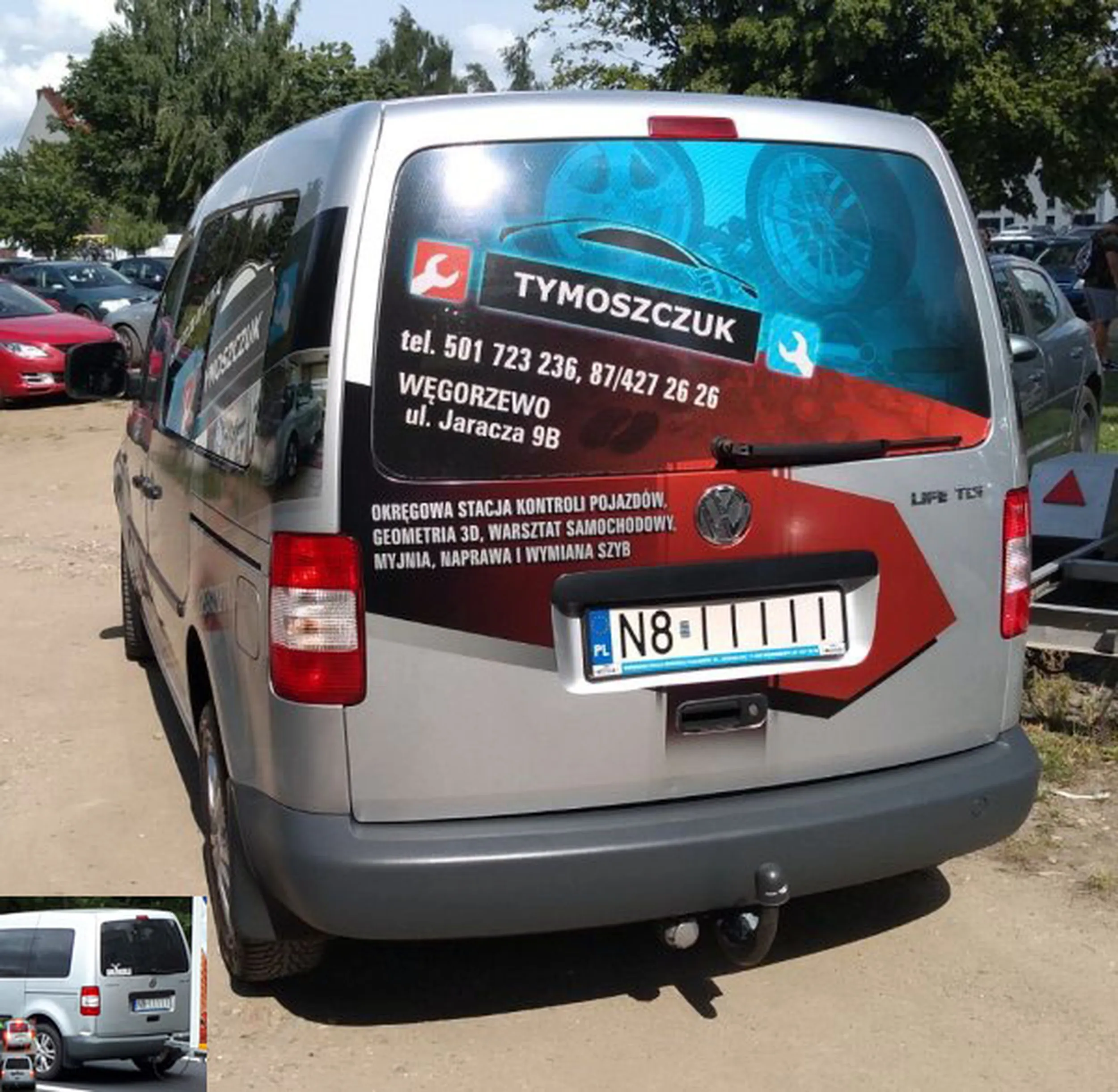 Fajny numer, blacha N8 IIIII