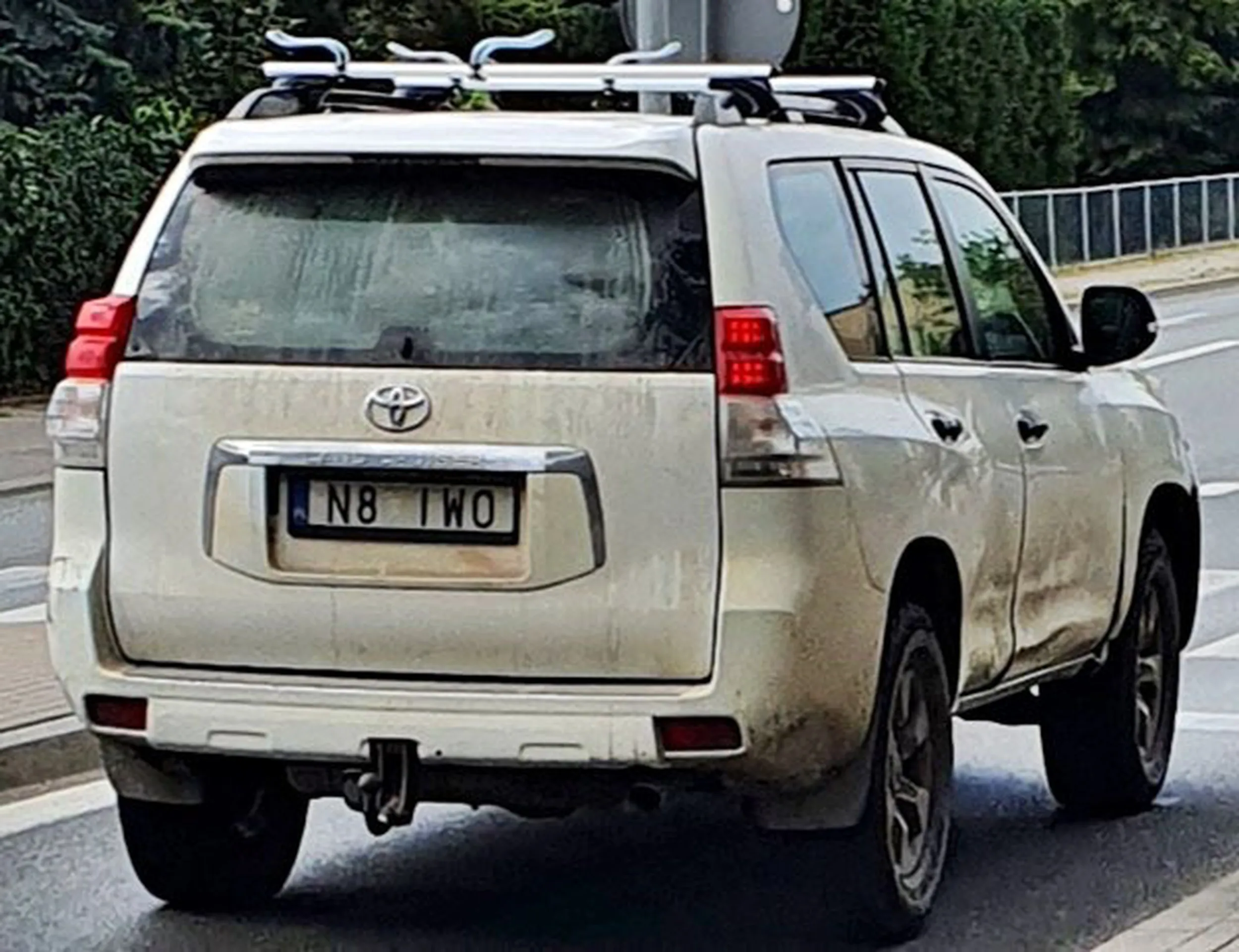 Fajny numer, blacha N8 IWO