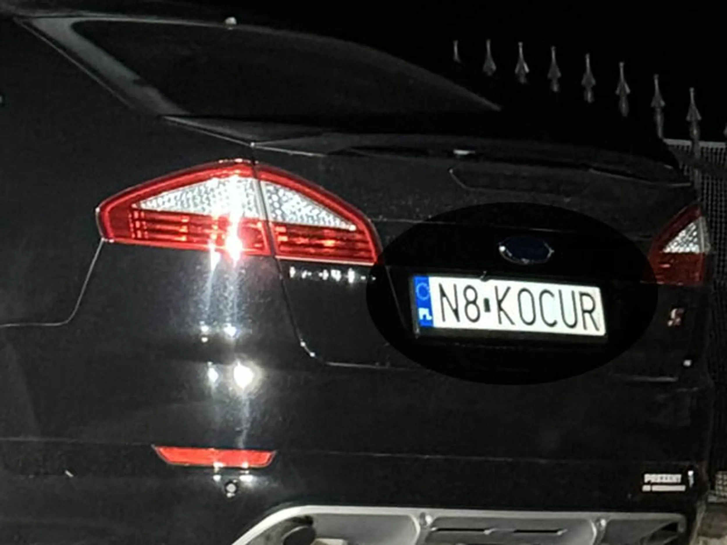 Fajny numer, blacha N8 KOCUR