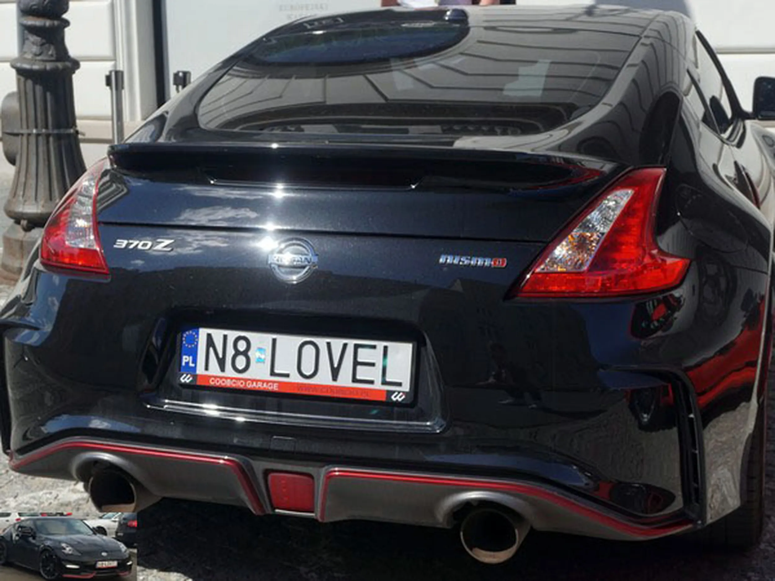 Fajny numer, blacha N8 LOVEL