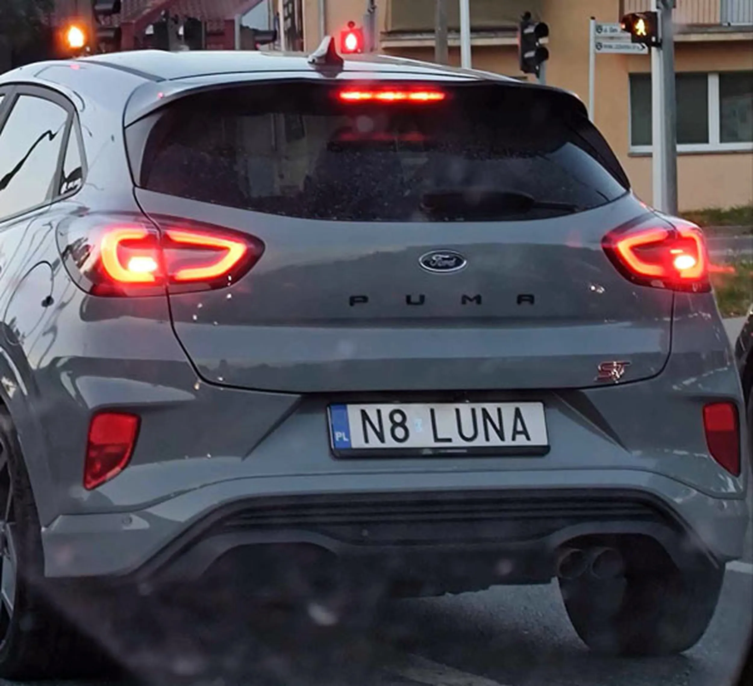 Fajny numer, blacha N8 LUNA