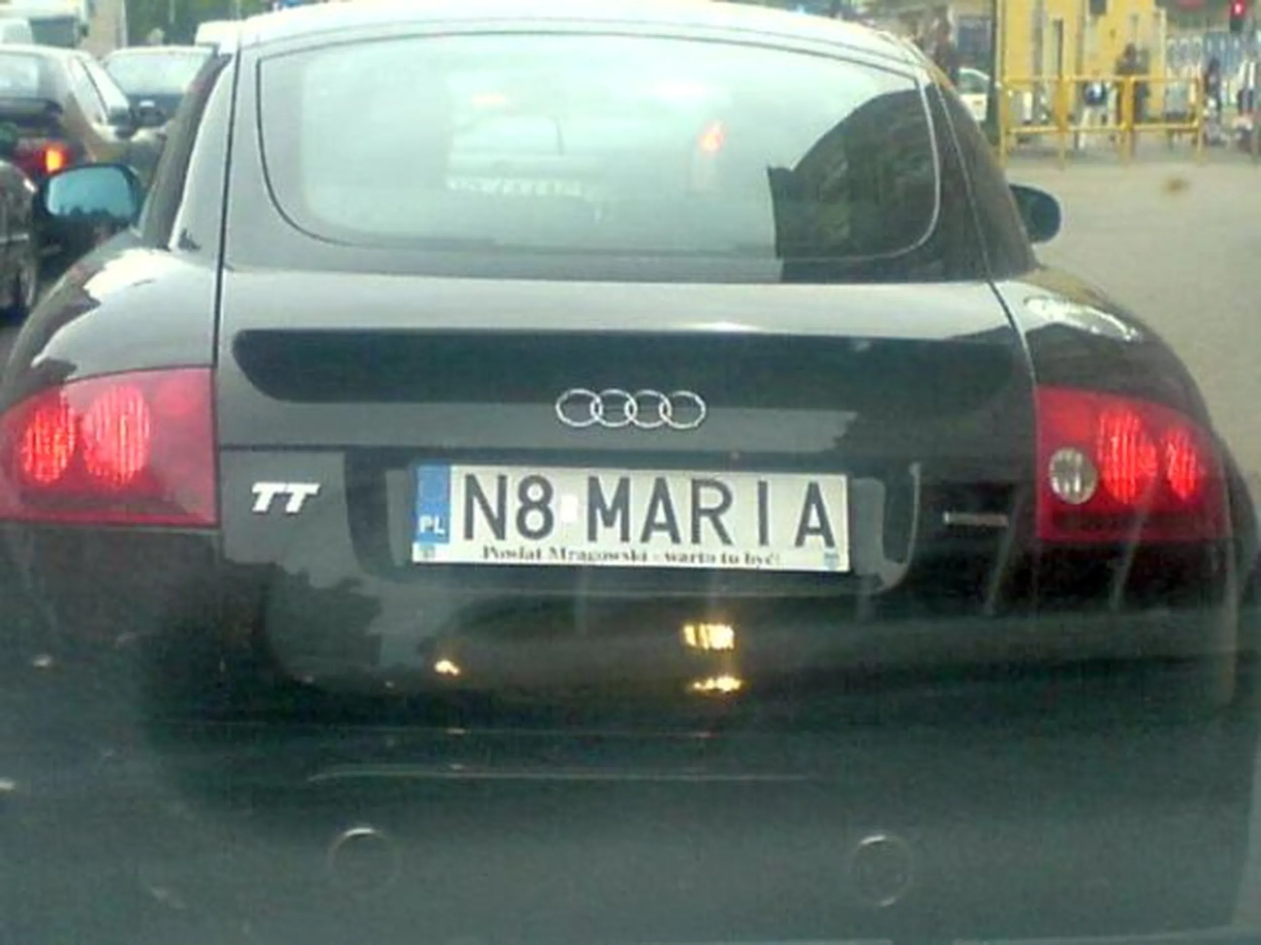 Fajny numer, blacha N8 MARIA