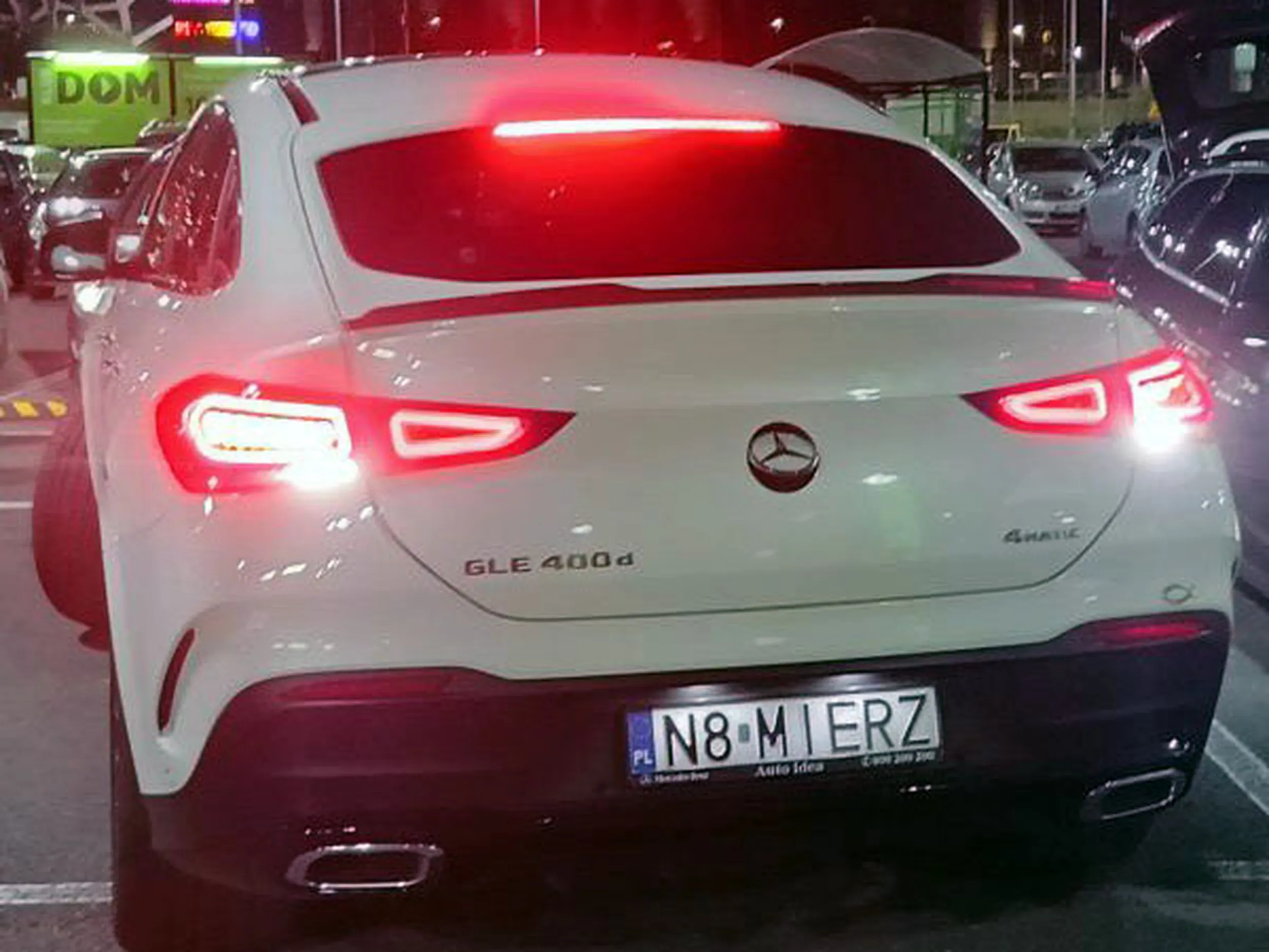 Fajny numer, blacha N8 MIERZ