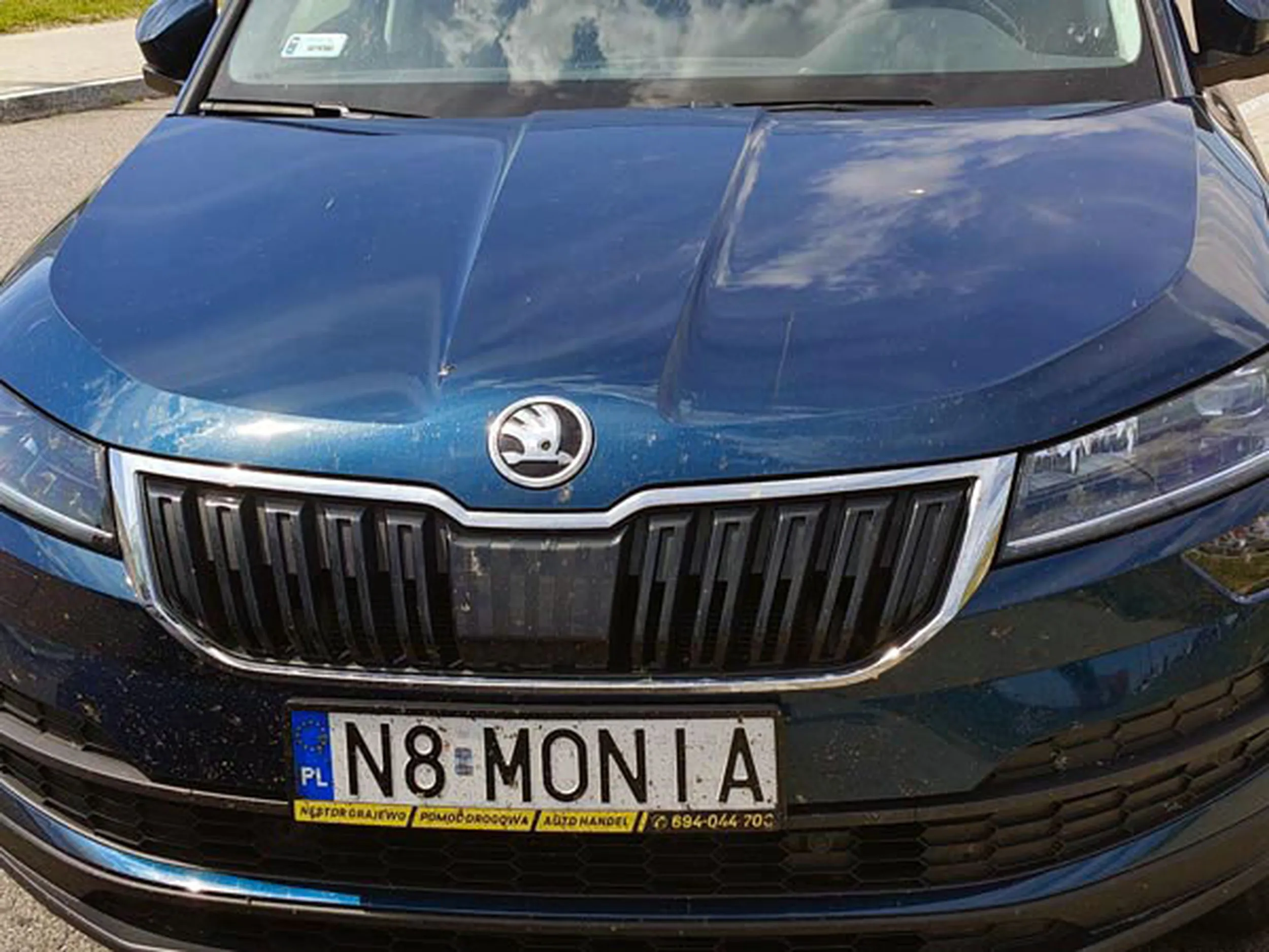 Fajny numer, blacha N8 MONIA