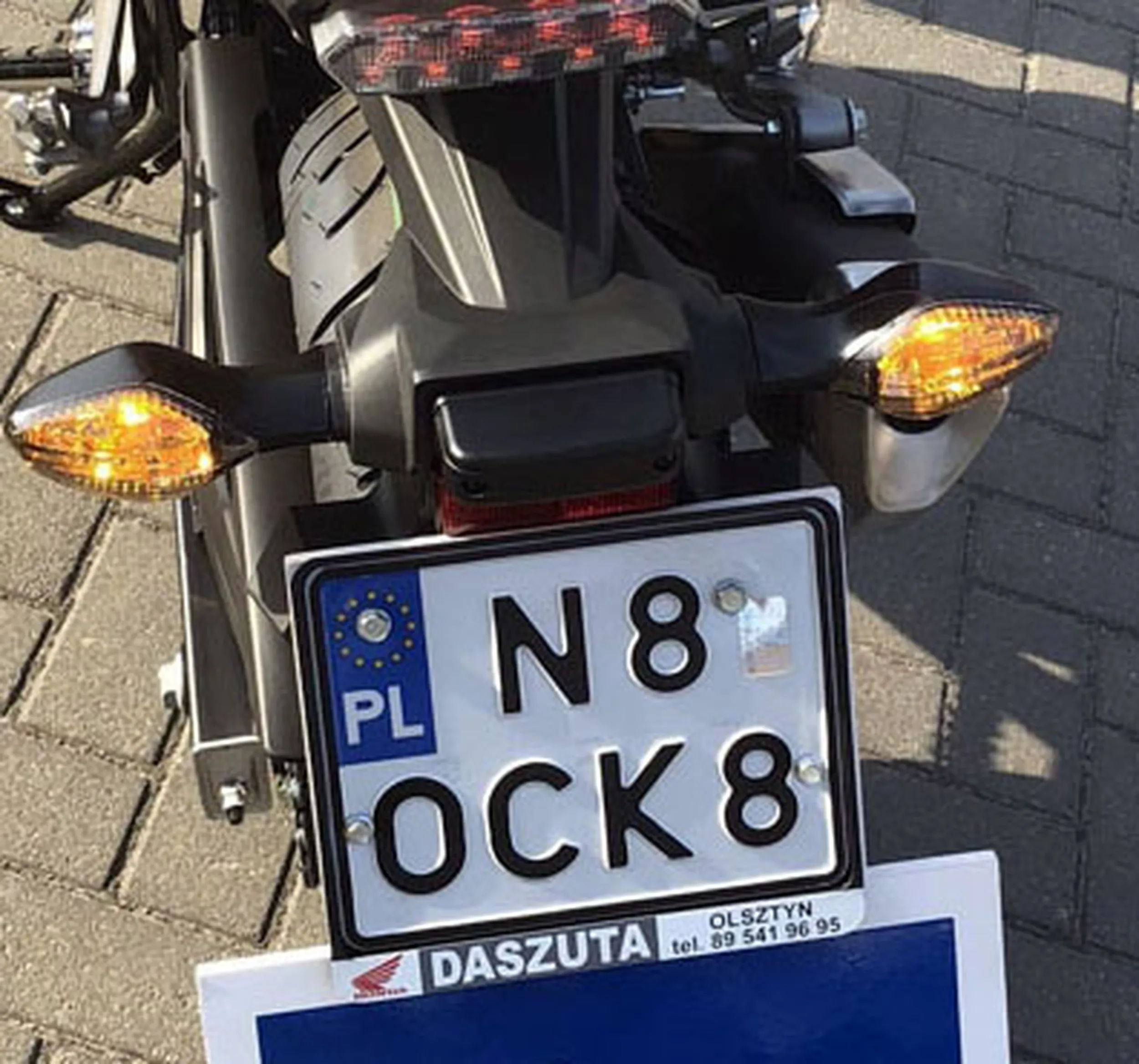 Fajny numer, blacha N8 OCK8