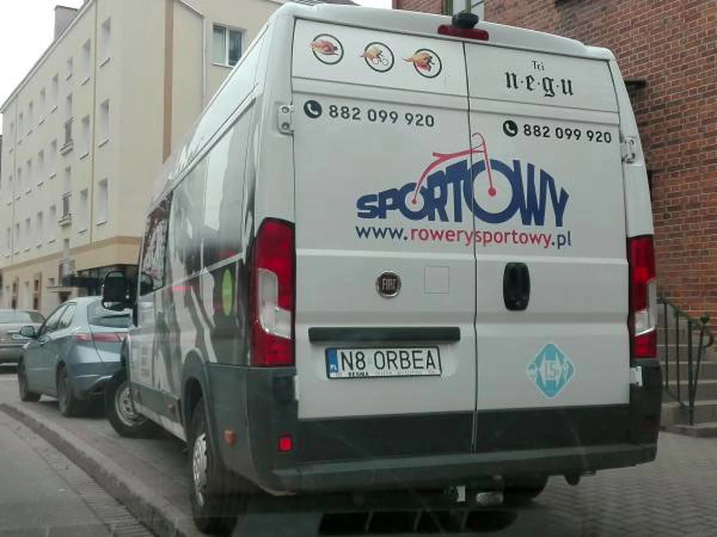 Fajny numer, blacha N8 ORBEA