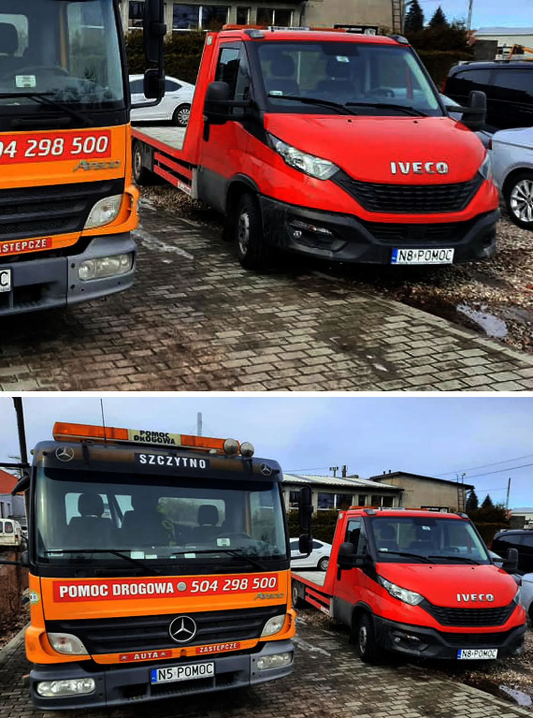 Fajny numer, blacha N8 POMOC