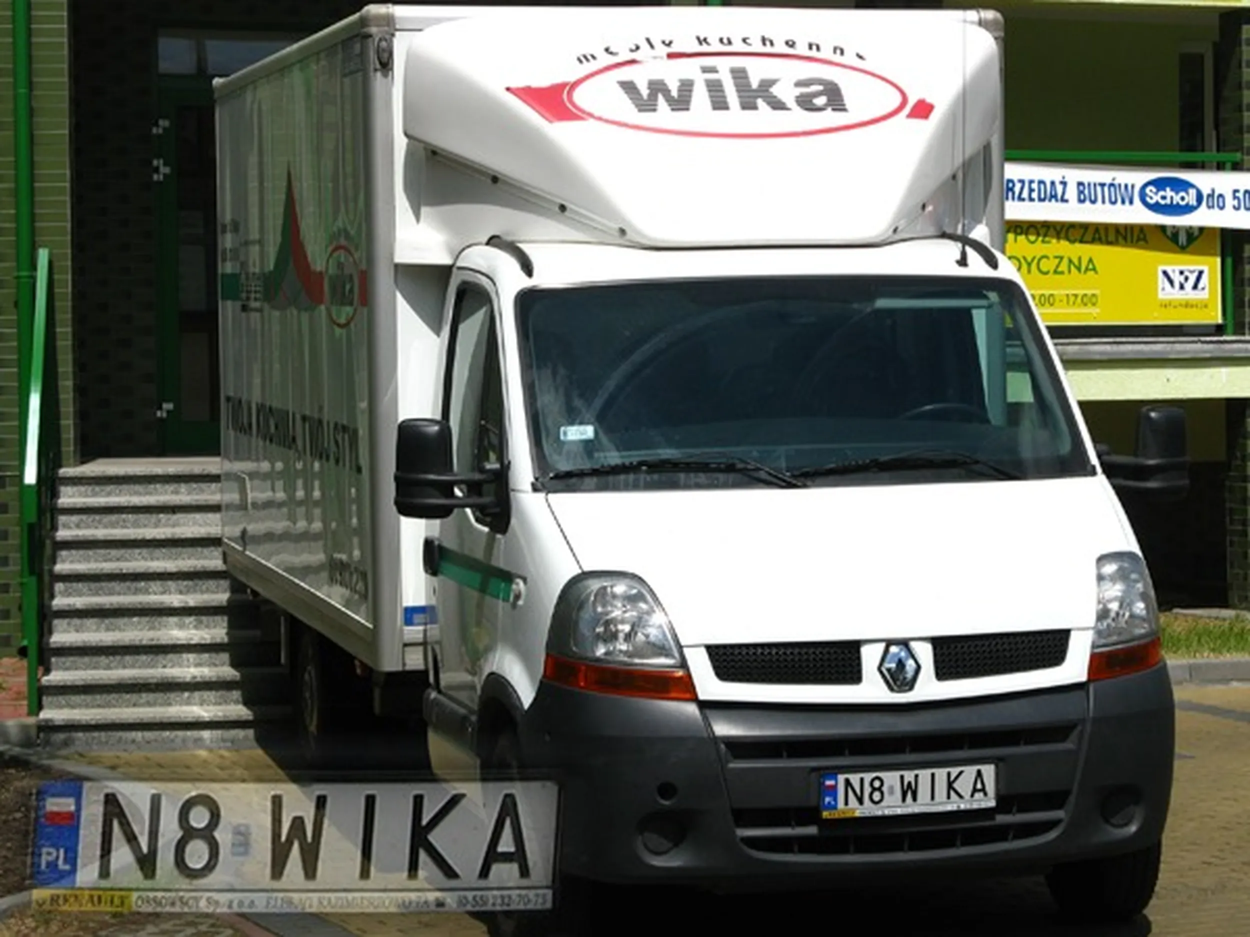 Fajny numer, blacha N8 WIKA