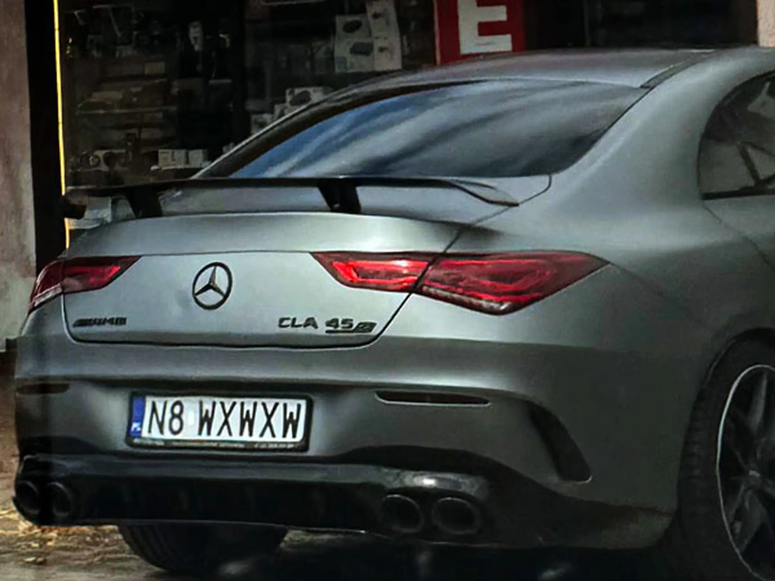 Fajny numer, blacha N8 WXWXW