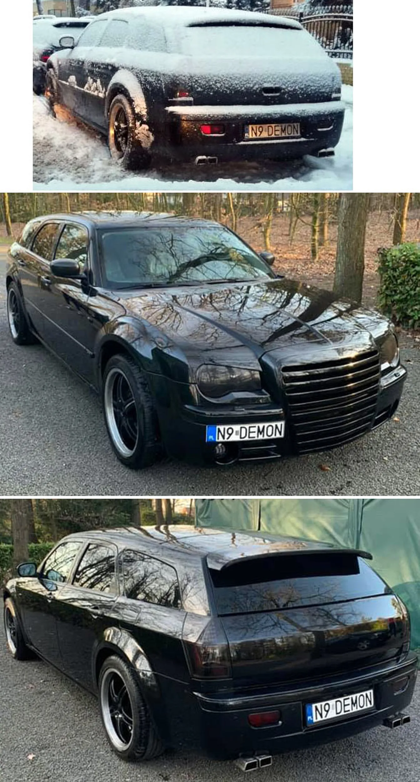 Fajny numer, blacha N9 DEMON