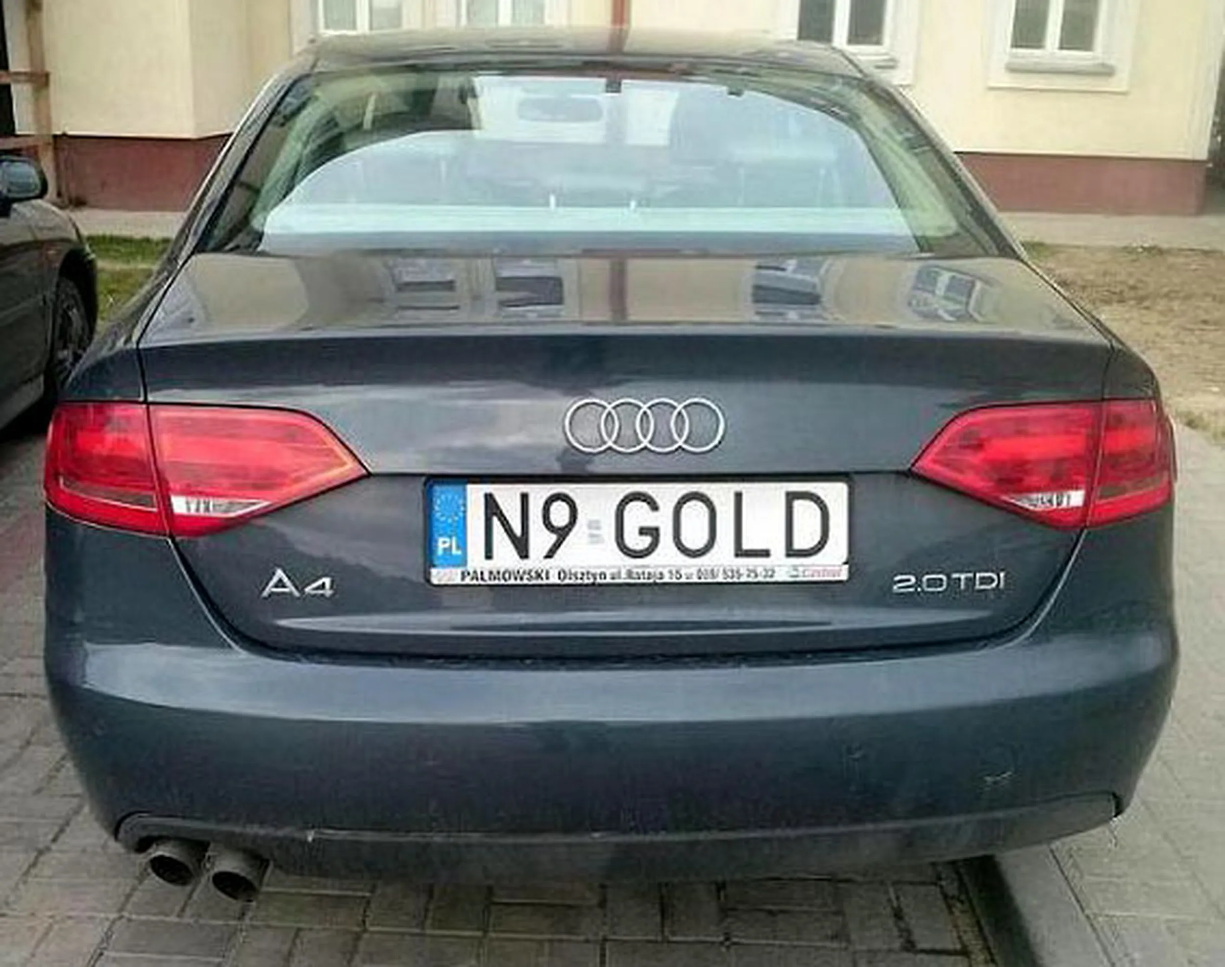 Fajny numer, blacha N9 GOLD