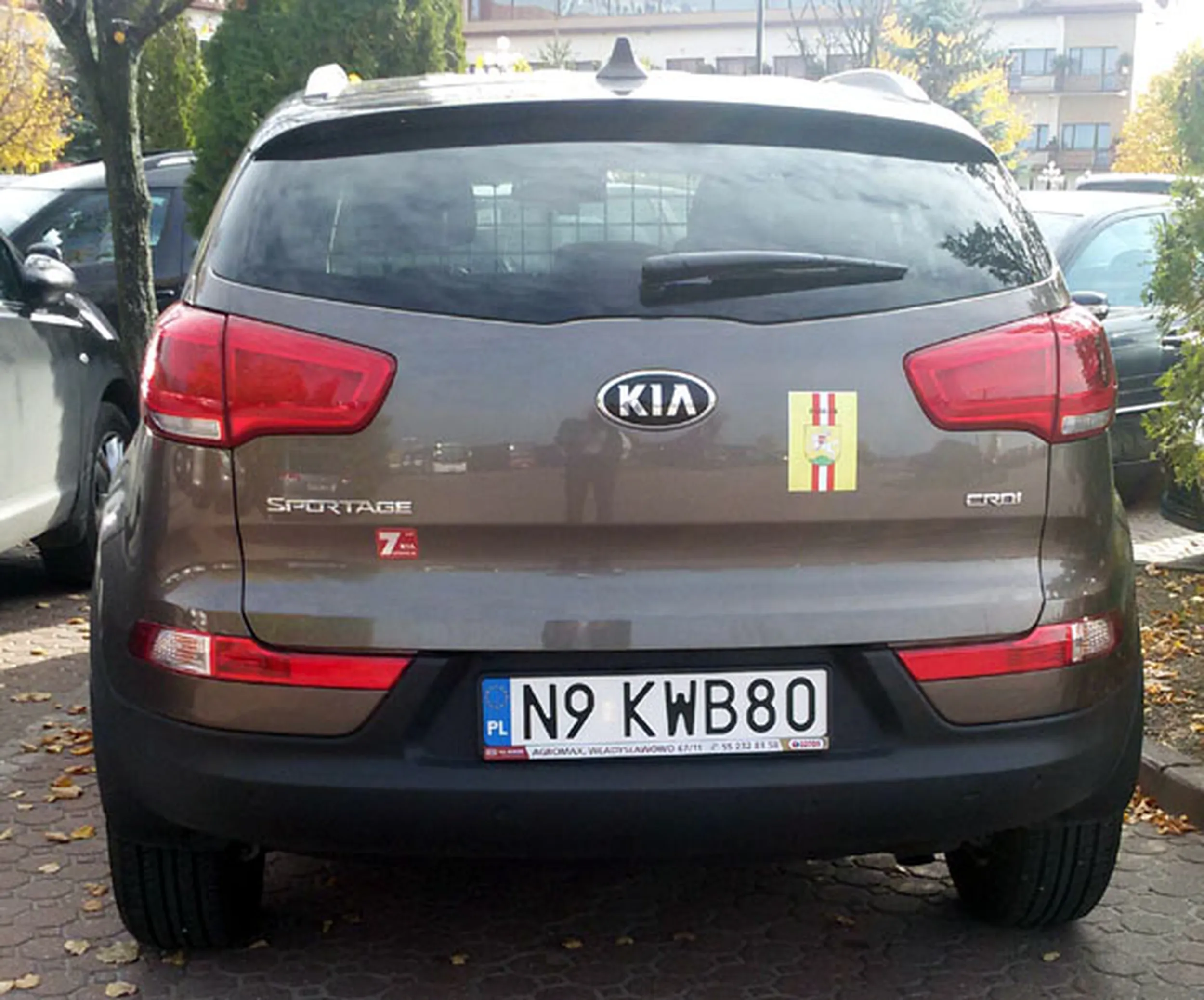 Fajny numer, blacha N9 KWB80