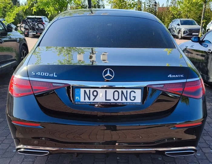 Fajny numer, blacha N9 LONG