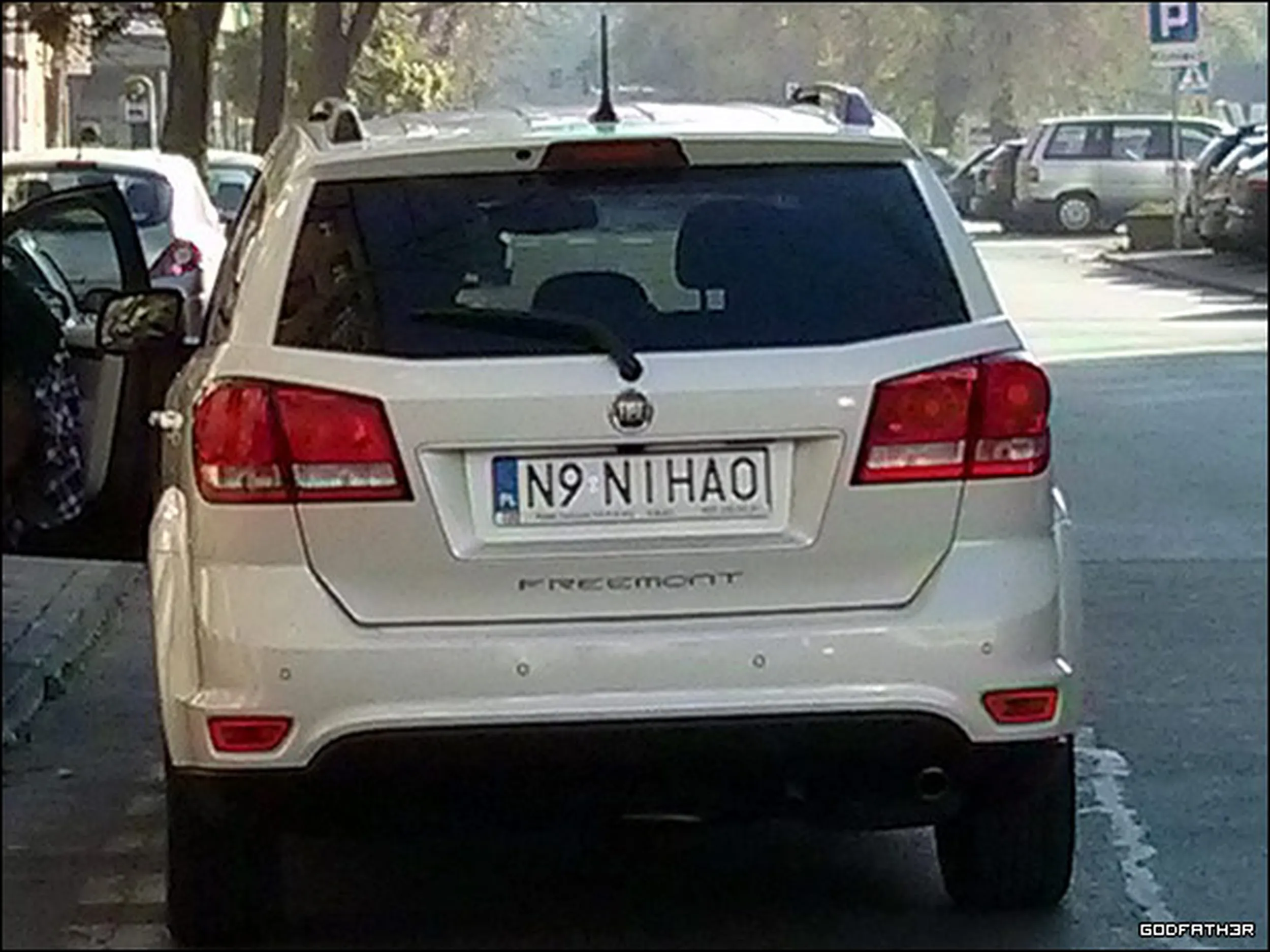 Fajny numer, blacha N9 NIHAO