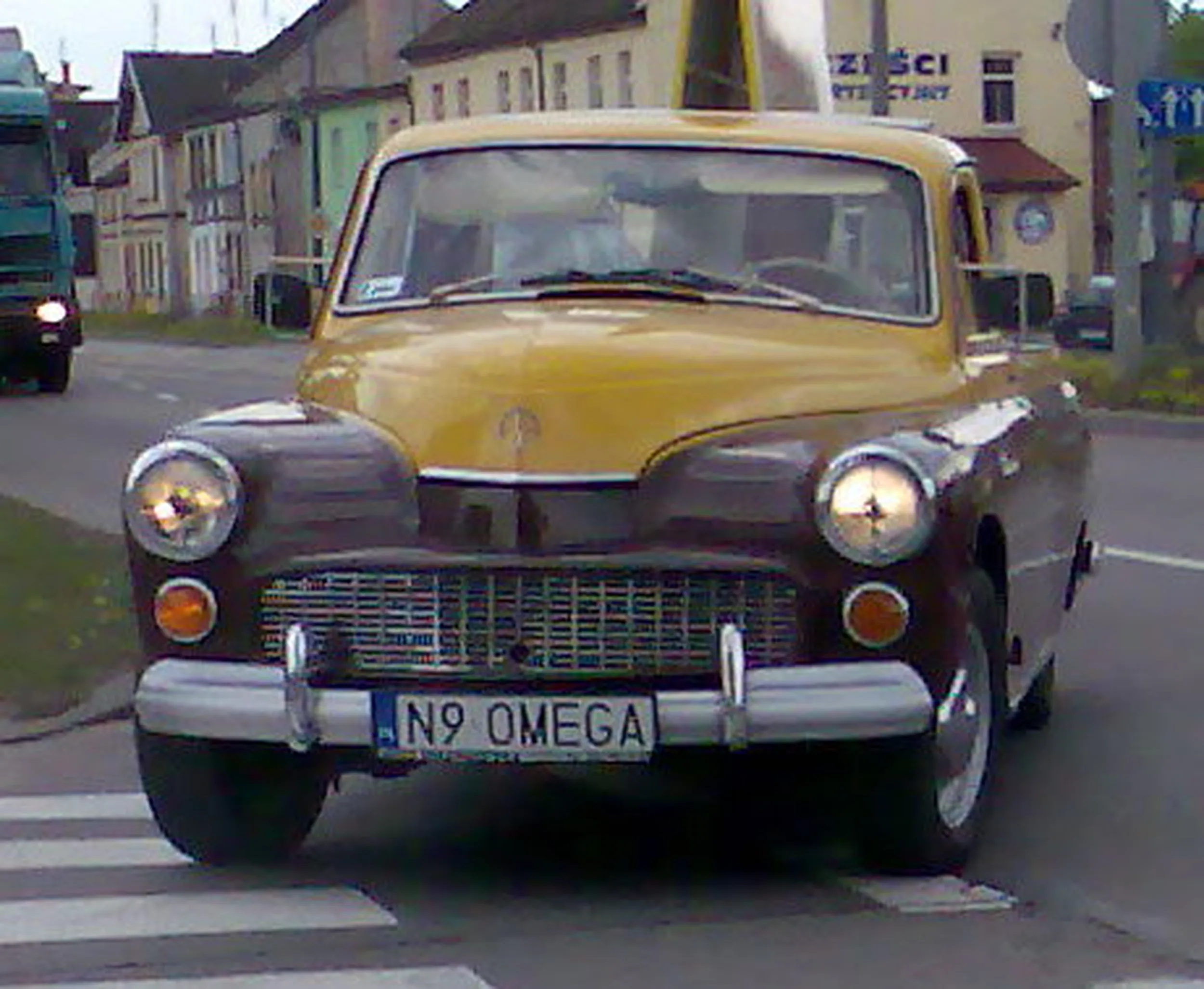 Fajny numer, blacha N9 OMEGA