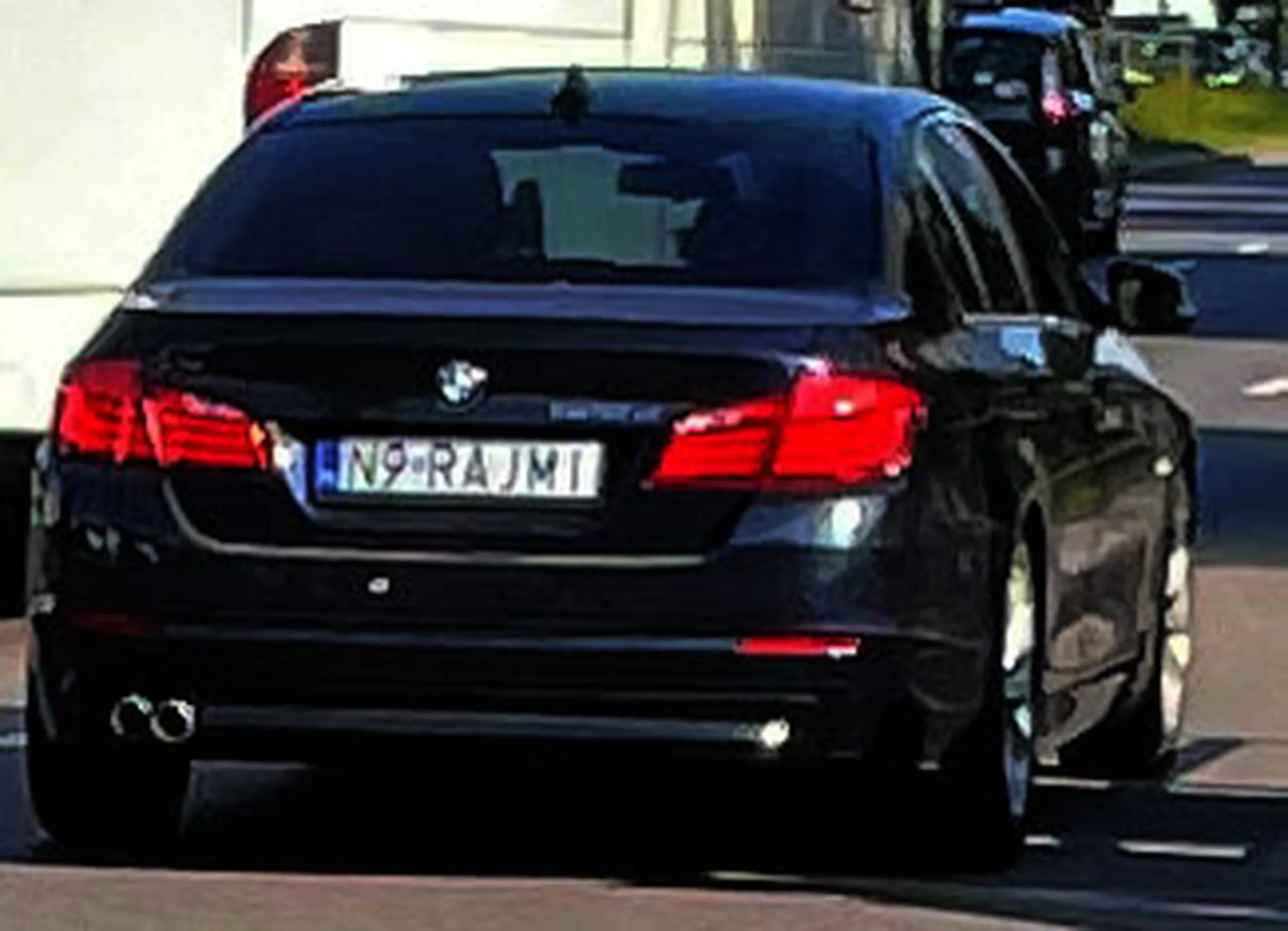 Fajny numer, blacha N9 RAJMI