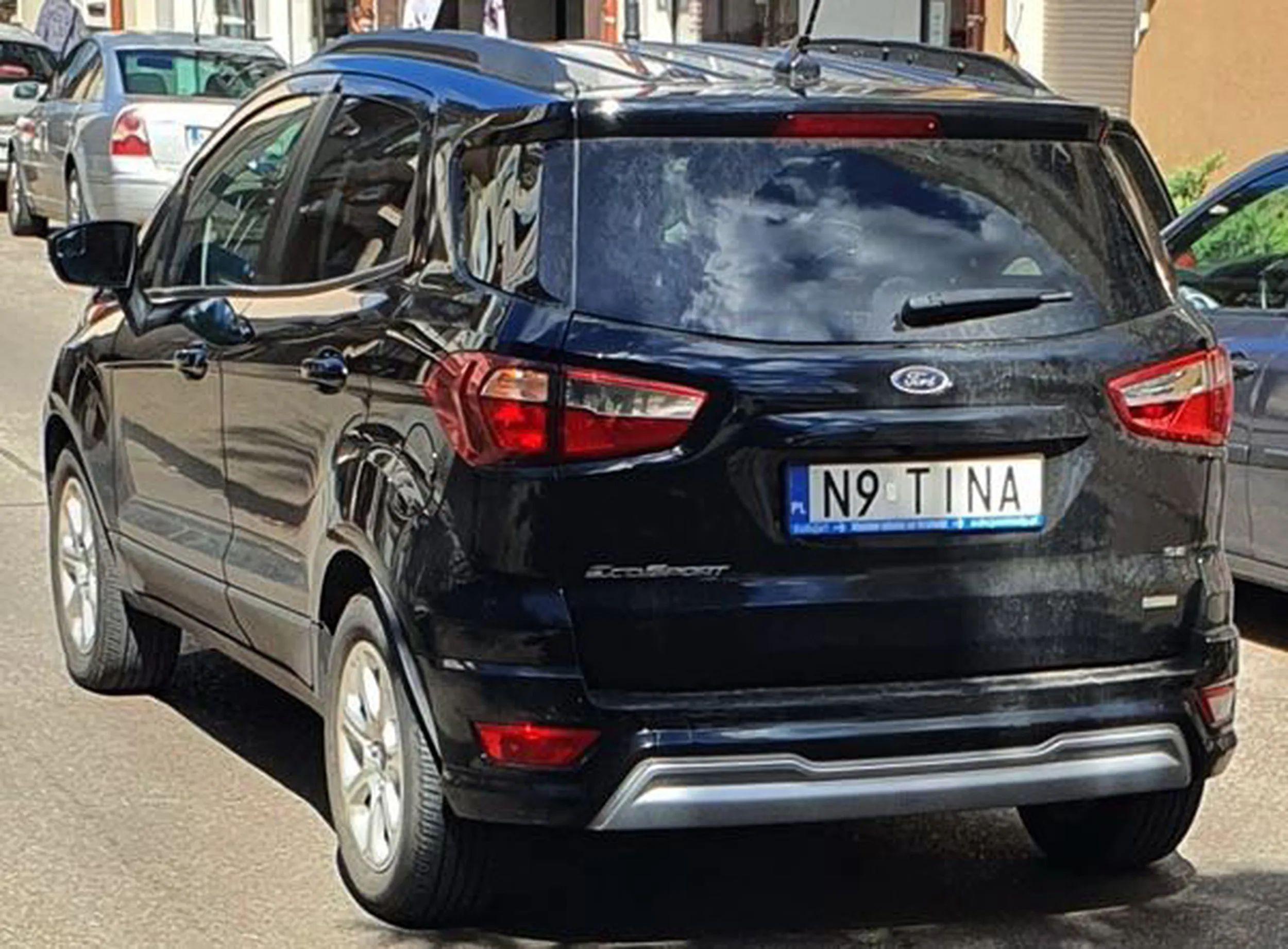 Fajny numer, blacha N9 TINA