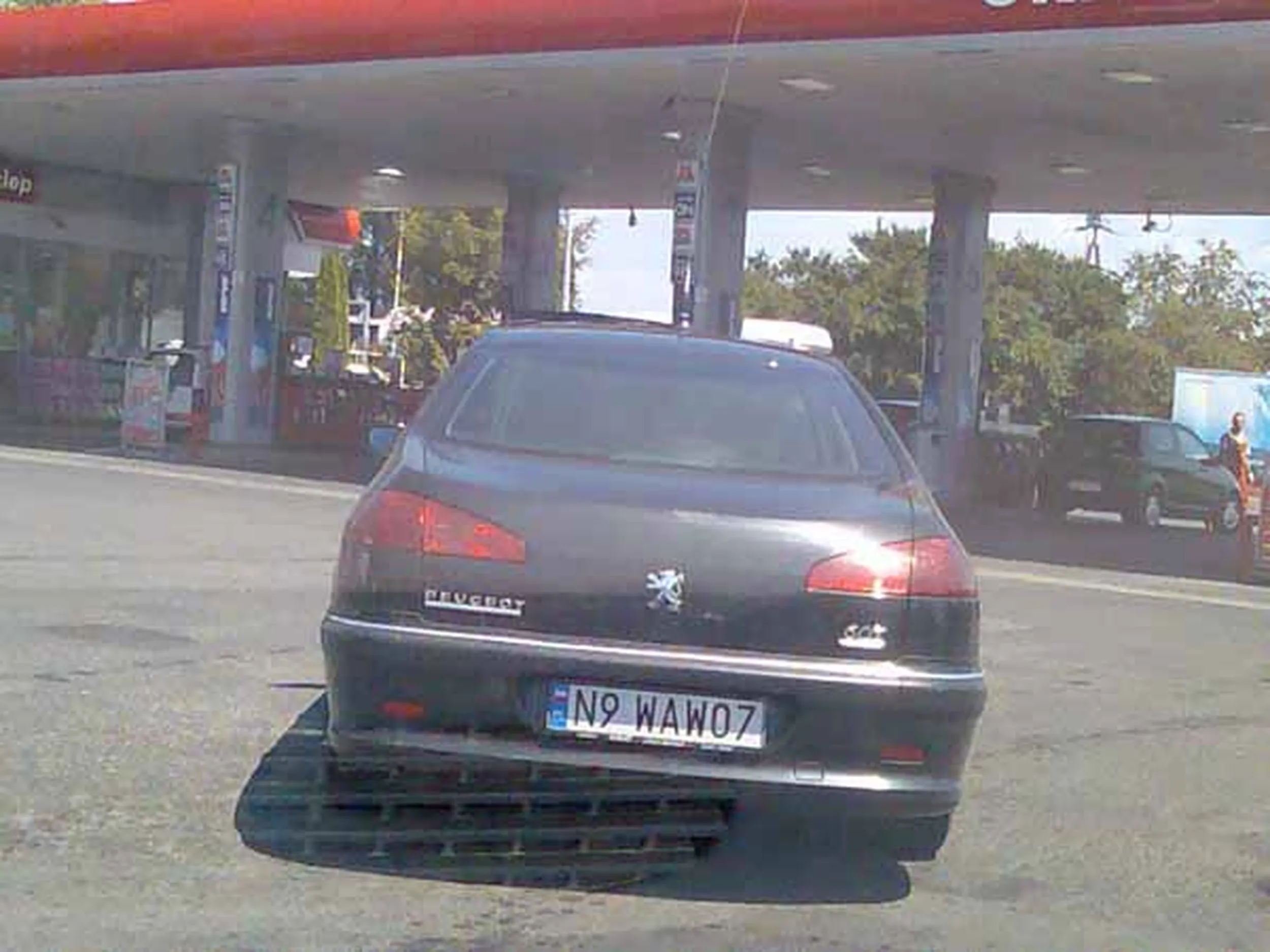 Fajny numer, blacha N9 WAW07